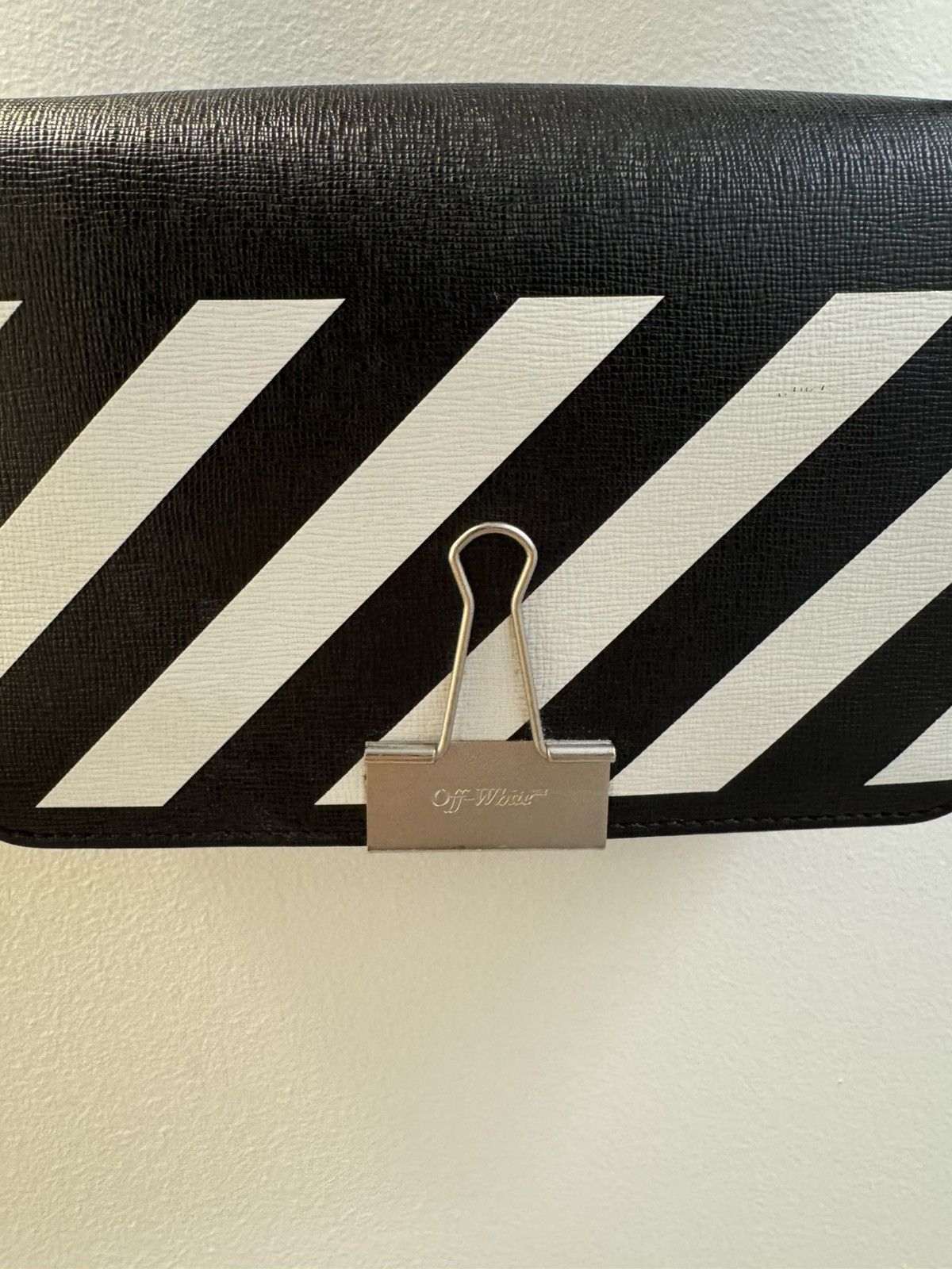 Off-White Off White Mini Binder Clip Bag Size ONE SIZE - 3 Thumbnail