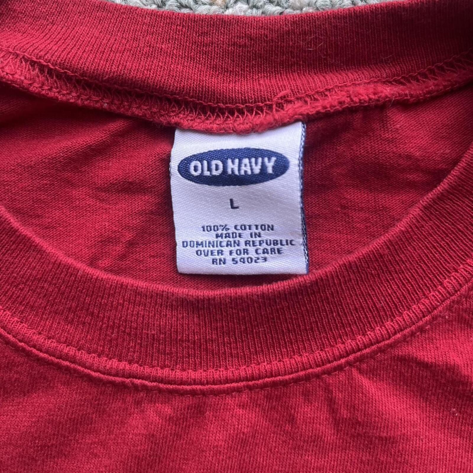Old Navy 2000’s Retro Old Navy Logo Graphic T-Shirt Size XL Size US XL / EU 56 / 4 - 4 Thumbnail