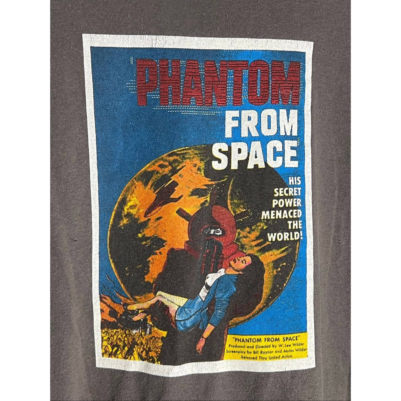Vintage Vintage Phantom From Space Sci Fi Horror Movie Promo Tee Size US XL / EU 56 / 4 - 2 Thumbnail