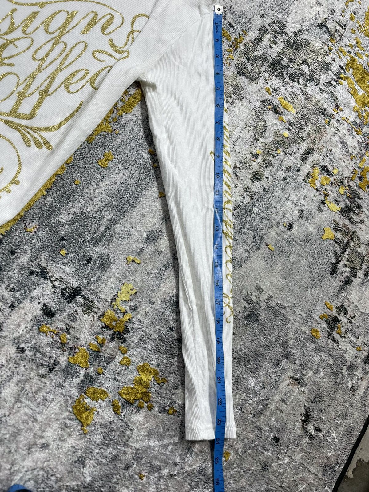 If Six Was Nine × Japanese Brand × Le Grande Bleu (L.G.B.) Place plan Poem Long Sleeve Japanese Stye Size US L / EU 52-54 / 3 - 5 Thumbnail