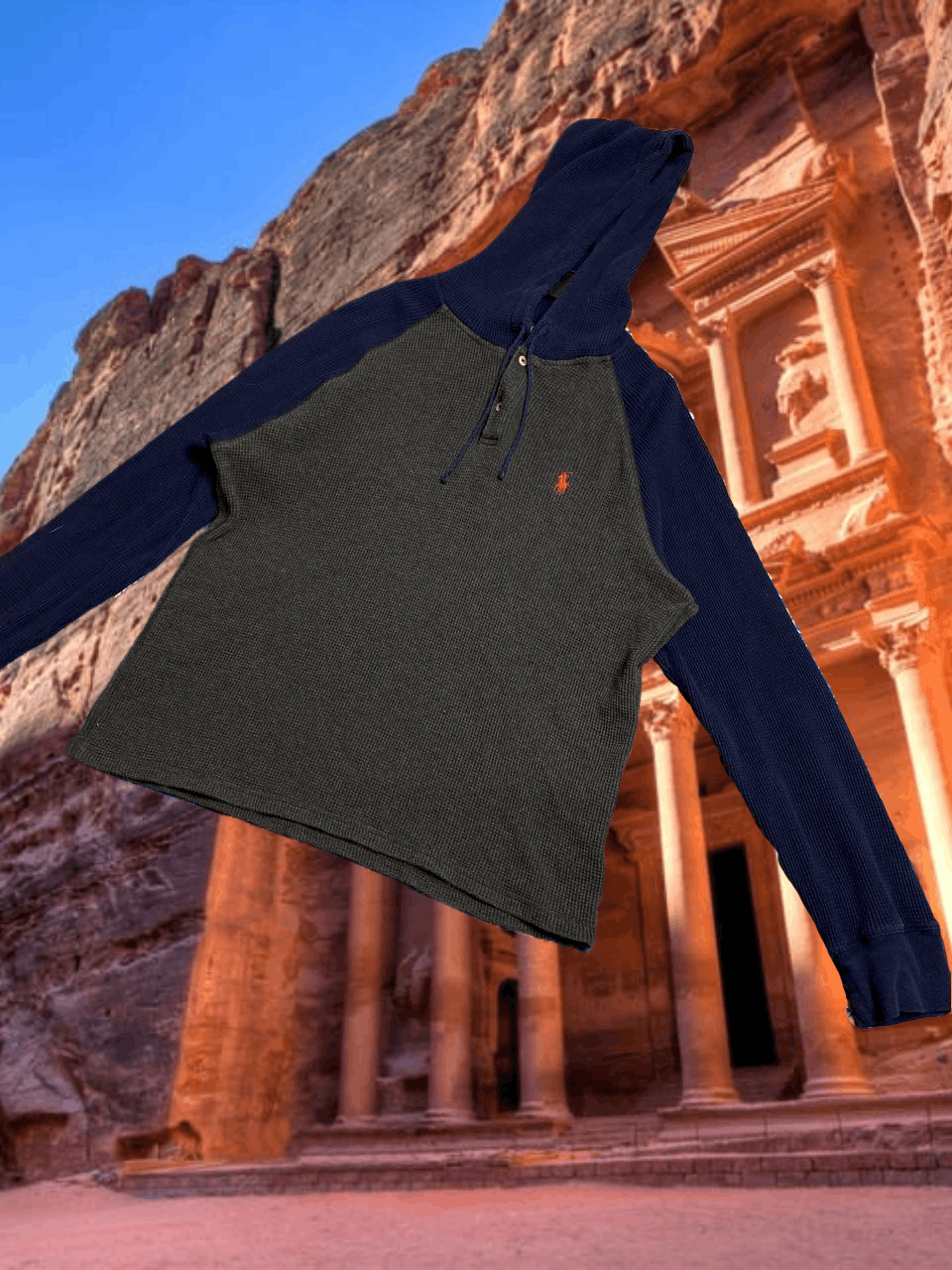 Polo Ralph Lauren vintage streetwear Sweatshirt hoodie Polo Ralph Lauren Size US M / EU 48-50 / 2 - 1 Thumbnail