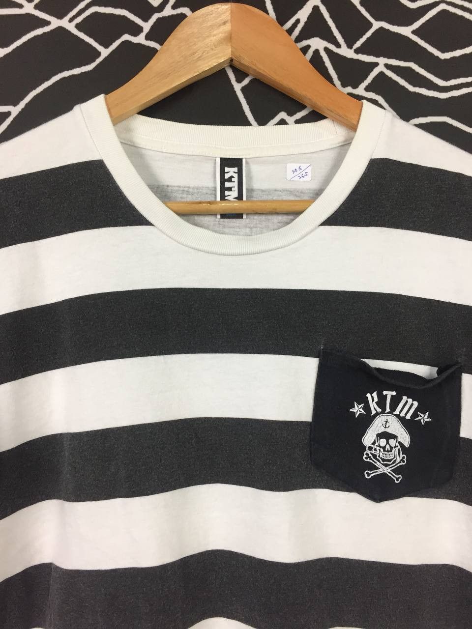 Band Tees KTM Advencheers Tour 2015 Stripe Grunge Streetwear Tee Size US L / EU 52-54 / 3 - 3 Thumbnail