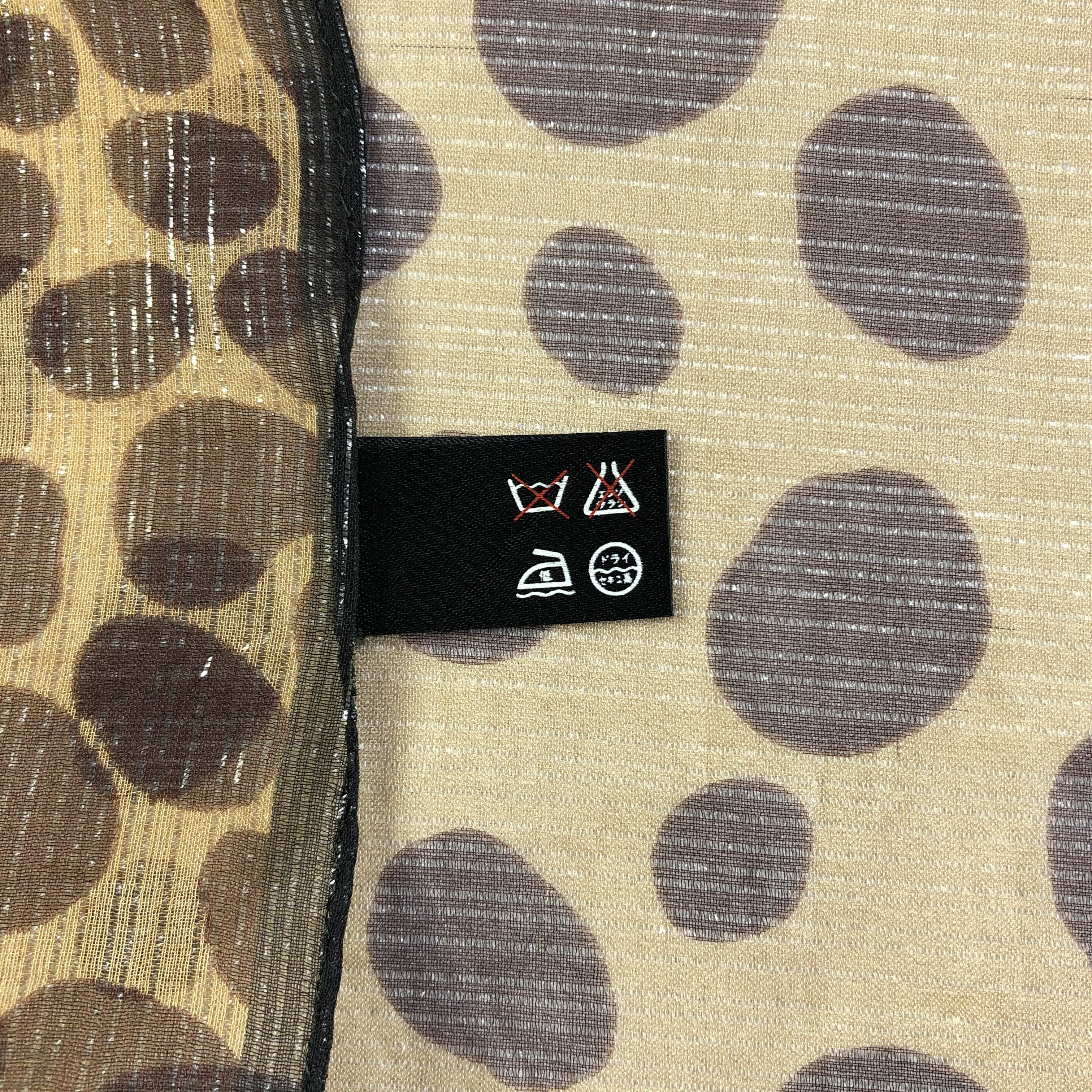 Guess × Vintage Vintage Guess Silk Scarf Size ONE SIZE - 6 Thumbnail