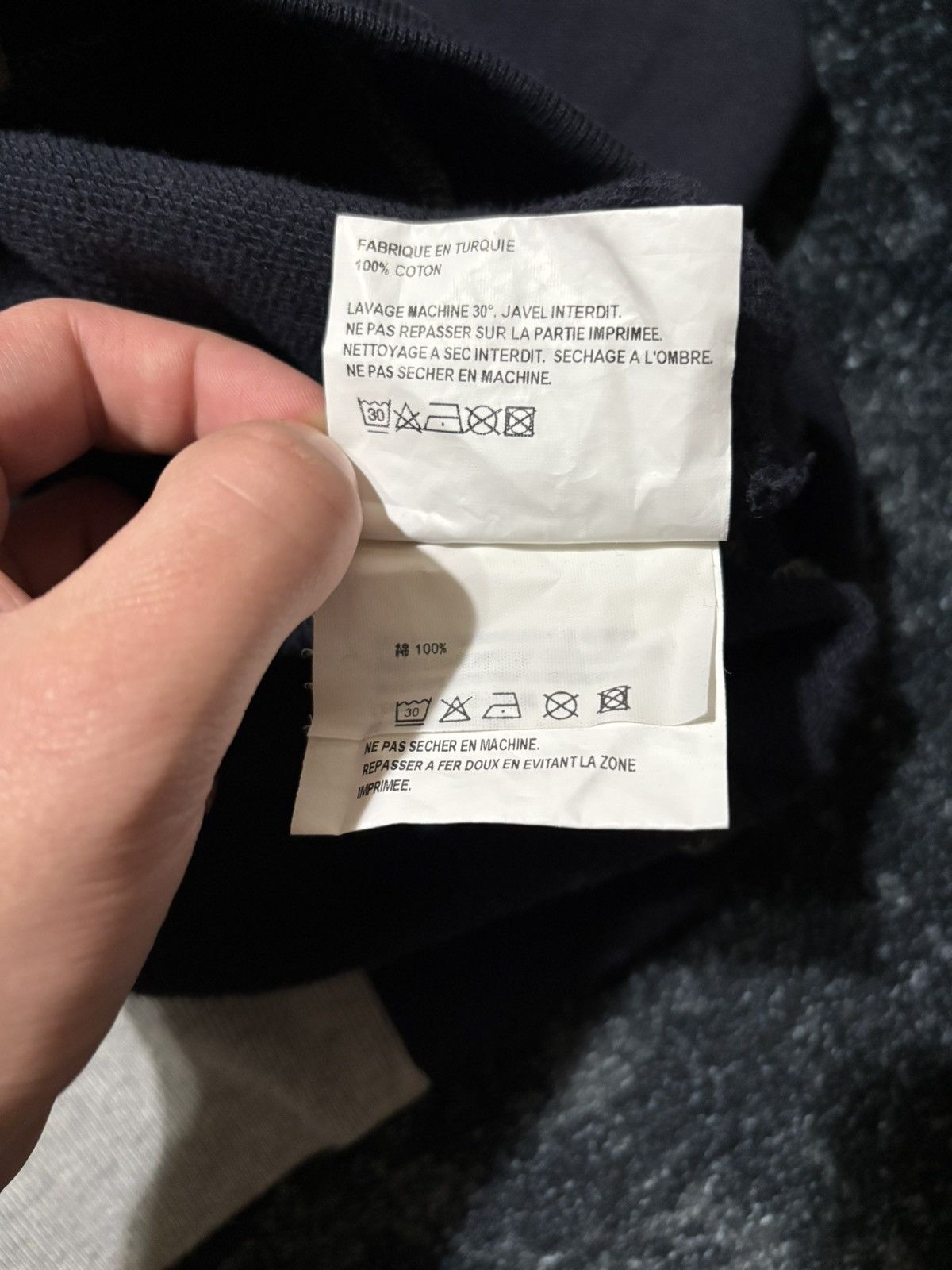 Gosha Rubchinskiy × PACCBET × Yeezy Gosha rubchinskiy split sweatshirt Size US S / EU 44-46 / 1 - 7 Thumbnail