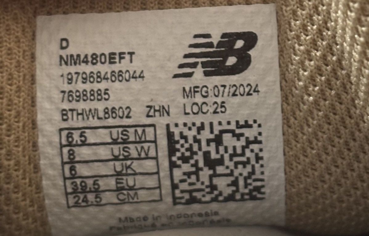 New Balance New Balance Numeric 480 'Olive Tan' Size US 6.5 / EU 39-40 - 9 Thumbnail