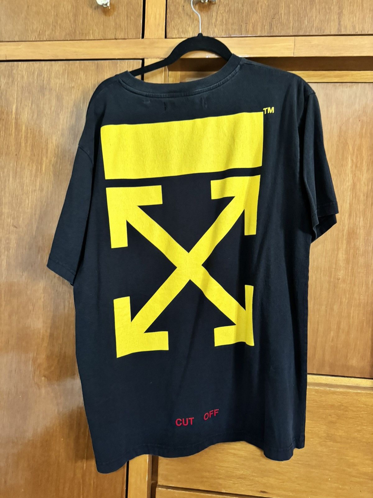 Off-White Off White Yellow Arrows T-Shirt Size US S / EU 44-46 / 1 - 2 Thumbnail