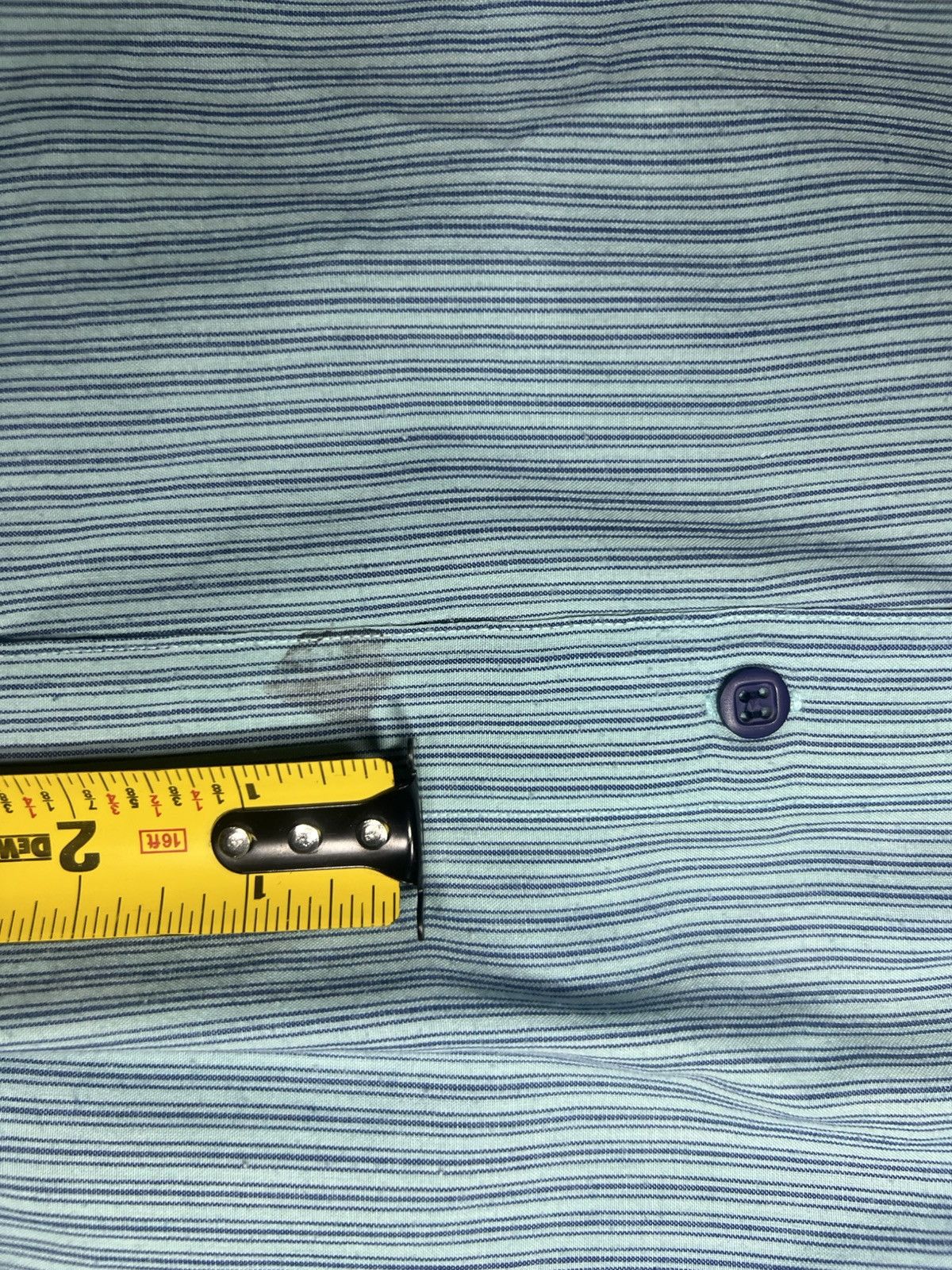 Levi's × Levi's Vintage Clothing × Vintage LEVI'S SILVER LABEL Stripped VTG S/S Button Up Shirt Medium Size US M / EU 48-50 / 2 - 10 Thumbnail