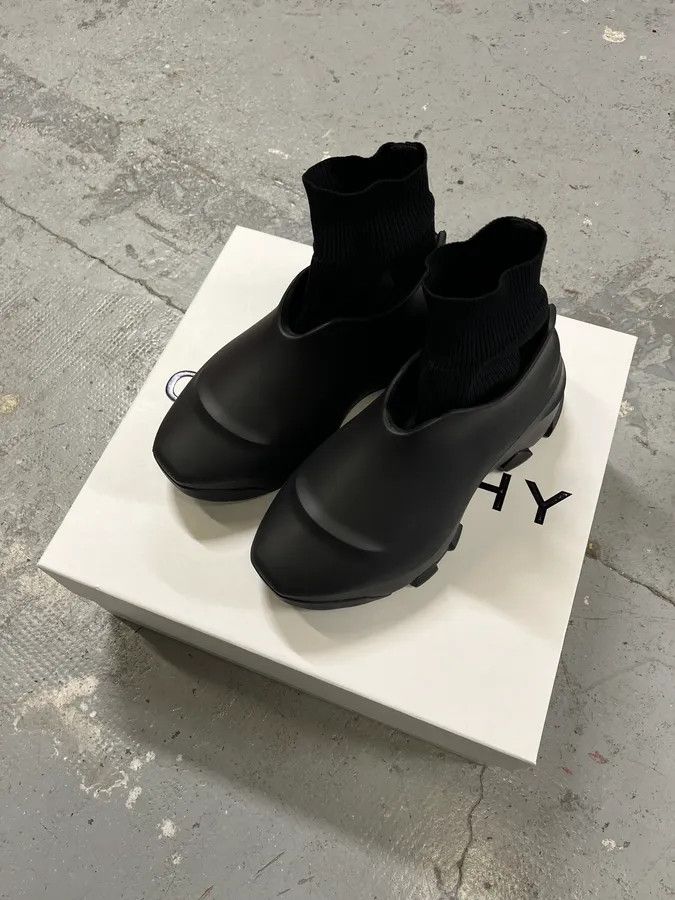 Givenchy Givenchy Mallow Sock Black Shoes Size US 7 / EU 40 - 2 Thumbnail