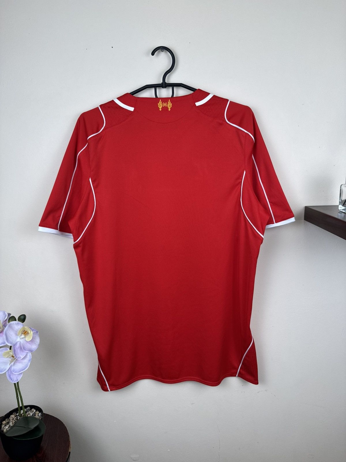 Warrior Warriors L. F. C. Liverpool Jersey 2014-2015 Soccer Red M Size US M / EU 48-50 / 2 - 18 Thumbnail