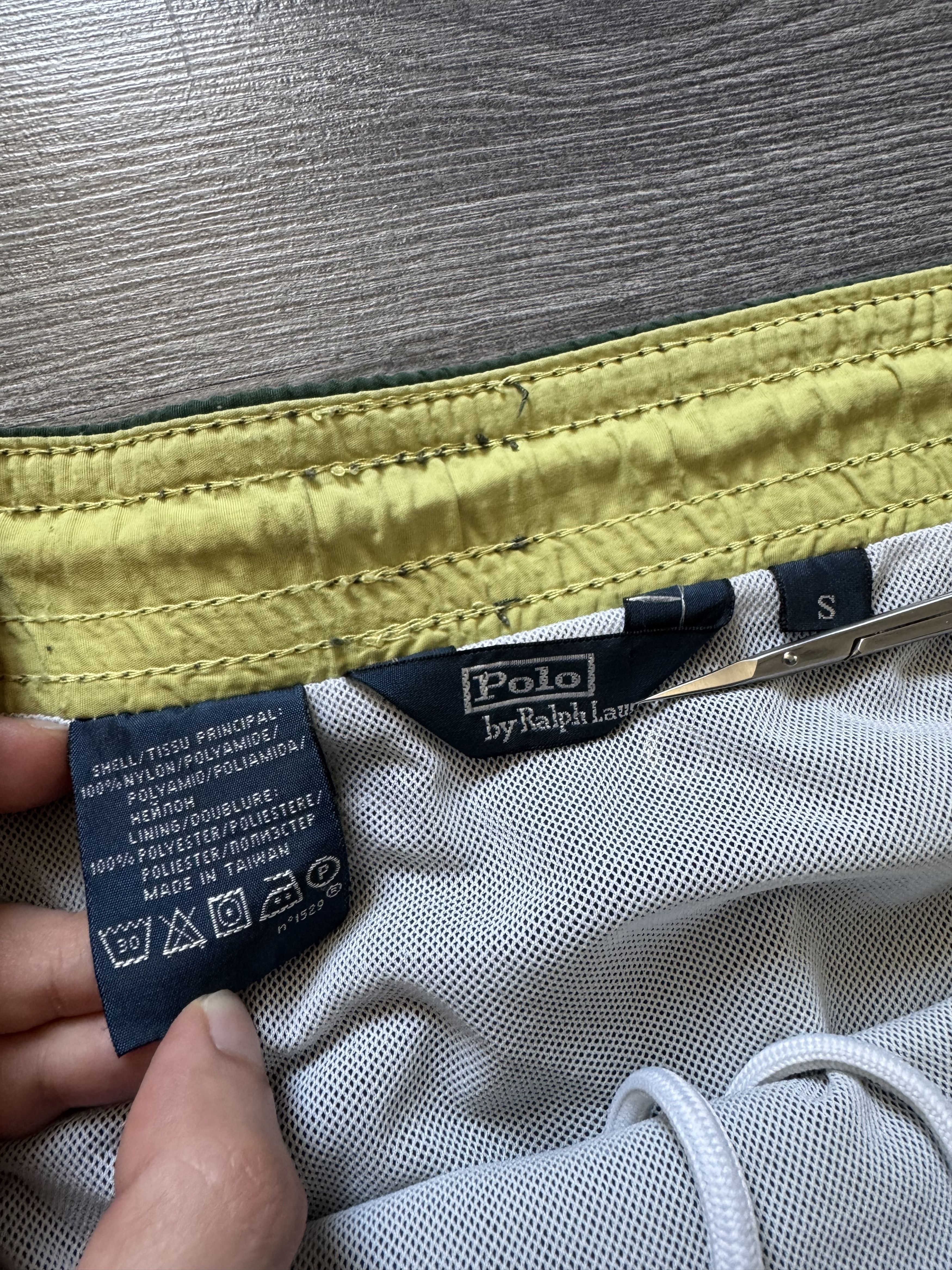Polo Ralph Lauren Vintage 2000s Polo Ralph Lauren Pony Nylon Swim Shorts Size US 30 / EU 46 - 7 Thumbnail