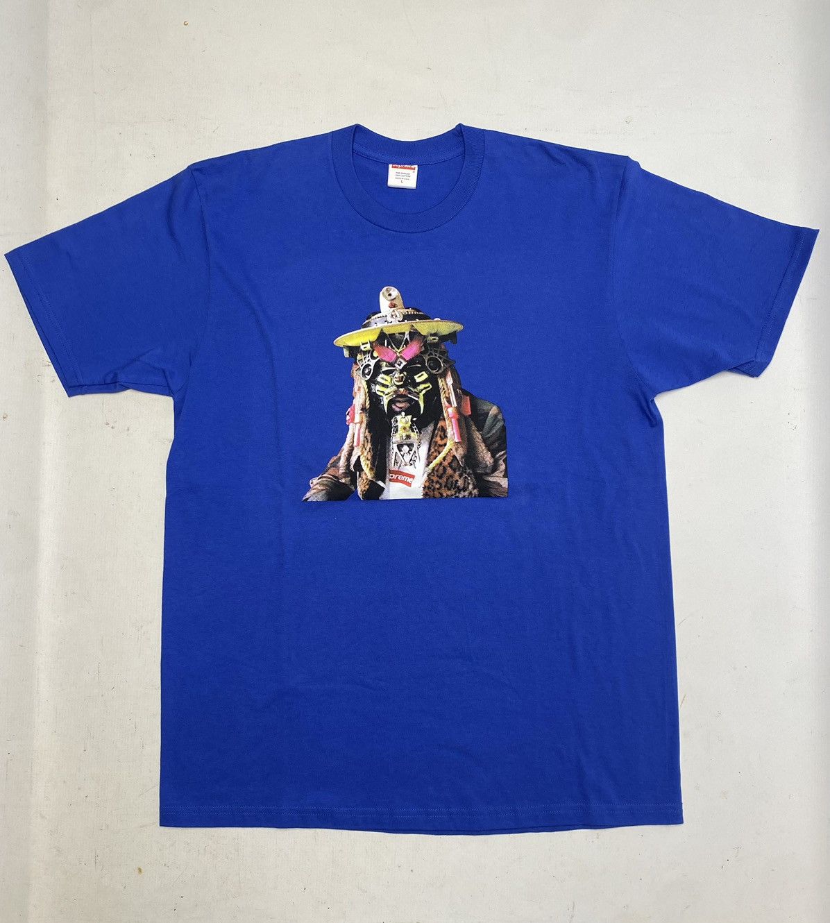 Supreme Supreme Rammellzee T-shirt, size L, blue, Size US L / EU 52-54 / 3 - 4 Thumbnail