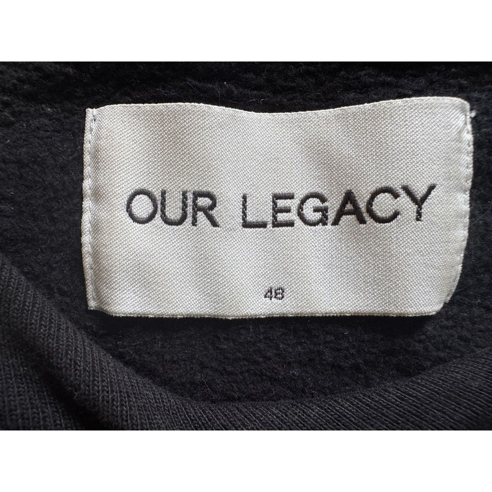 Our Legacy Our Legacy aw14 Black emb plants Sweatshirt Size US S / EU 44-46 / 1 - 2 Thumbnail