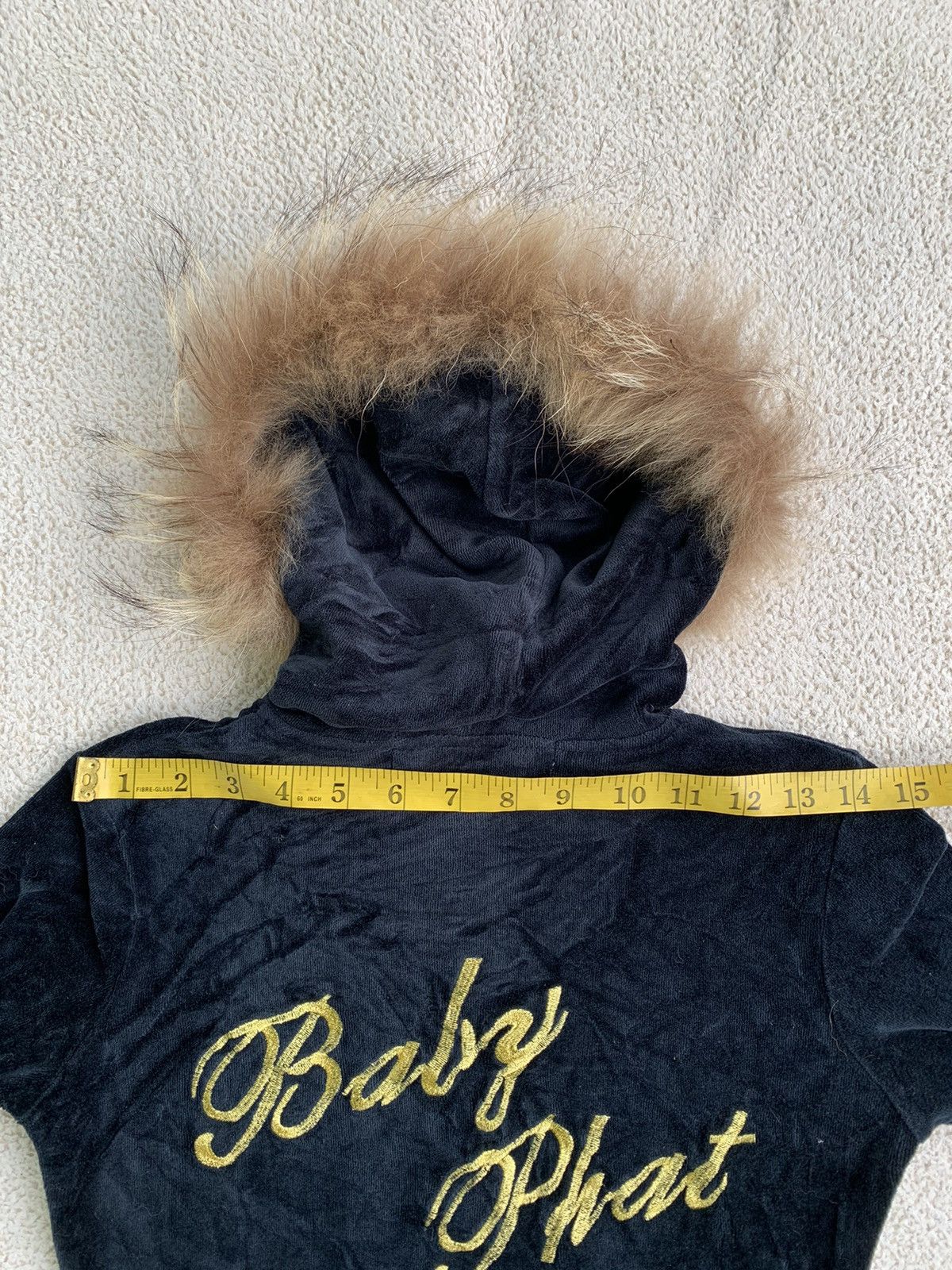 If Six Was Nine × Japanese Brand × Le Grande Bleu (L.G.B.) Baby Phat Fur Hoodie IfSixWasNine LGB style Size S / US 4 / IT 40 - 11 Thumbnail
