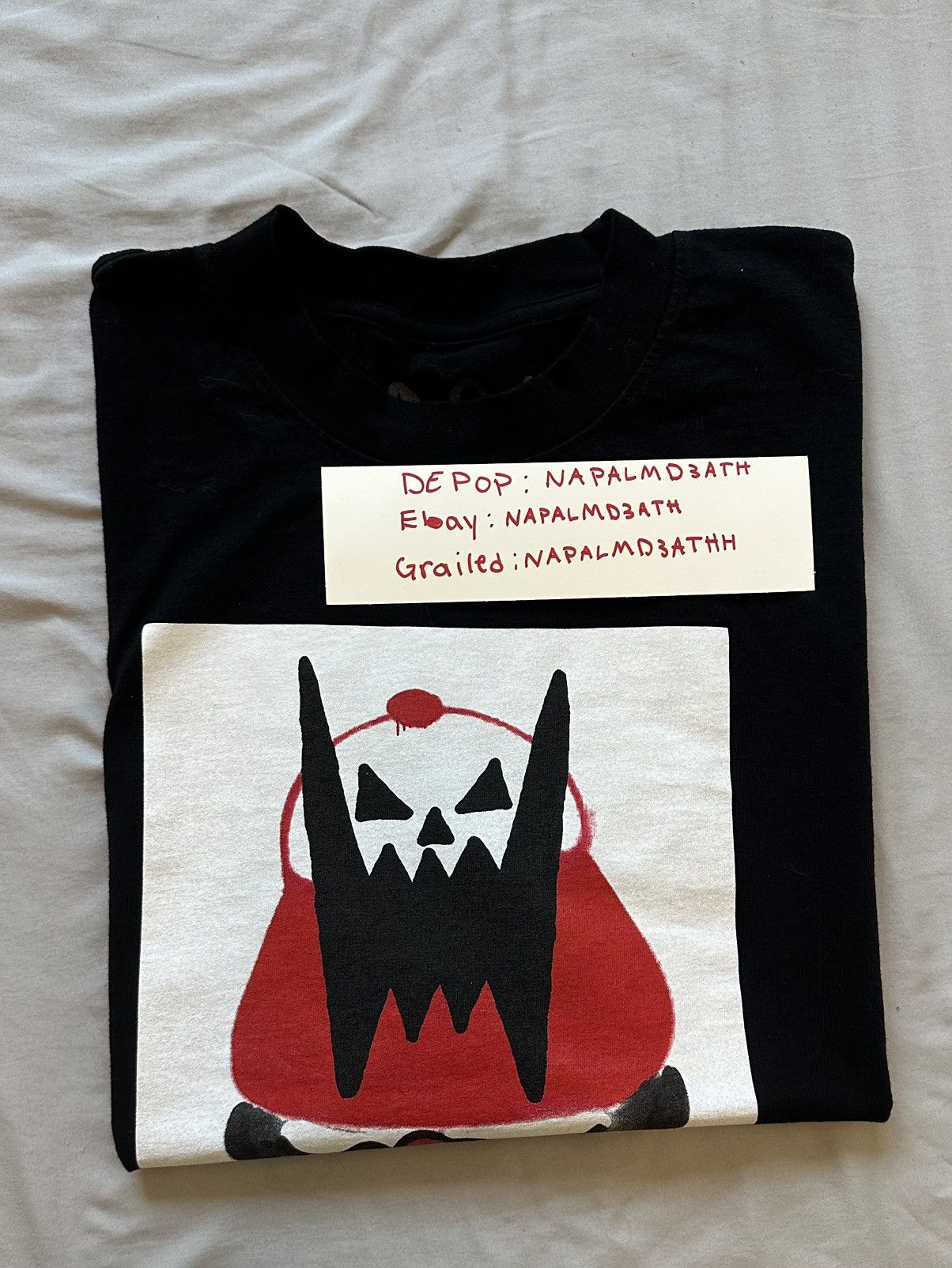 Asspizza ass pizza slawn clown tee Size US L / EU 52-54 / 3 - 5 Thumbnail