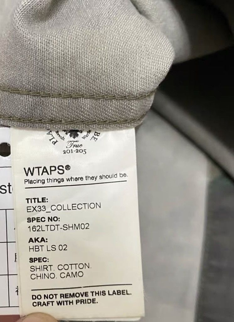 Wtaps WTAPS 16AW HBT Washed Single-Pocket Camo Jacket J16 Size US M / EU 48-50 / 2 - 5 Thumbnail
