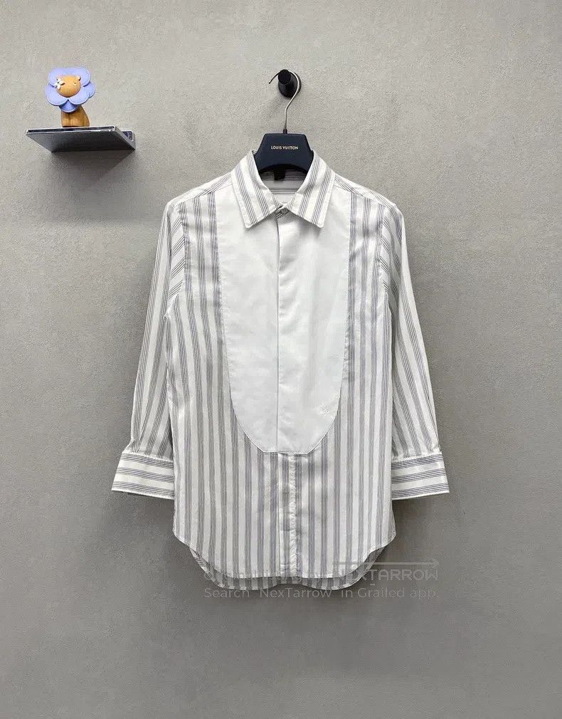 Louis Vuitton Louis Vuitton Classic striped patchwork shirt Size XS / US 0-2 / IT 36-38 - 1 Thumbnail