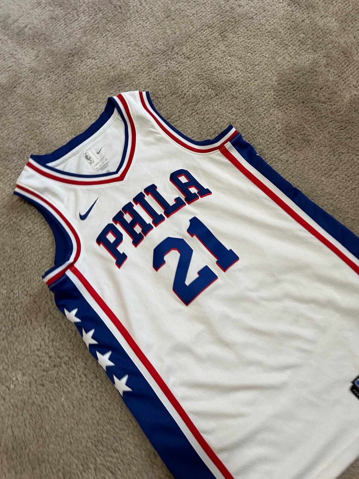 Nike NIKE PHILA PHILADELPHIA 76ERS BASKETBALL SHIRT JERSEY NBA Size US S / EU 44-46 / 1 - 3 Thumbnail