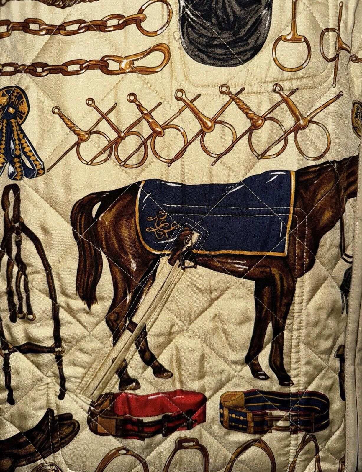 Polo Ralph Lauren Ralph Lauren RRL Reversible Silk Horse Print Vest 2XL Size XXL / US 16-18 / IT 52-54 - 7 Thumbnail