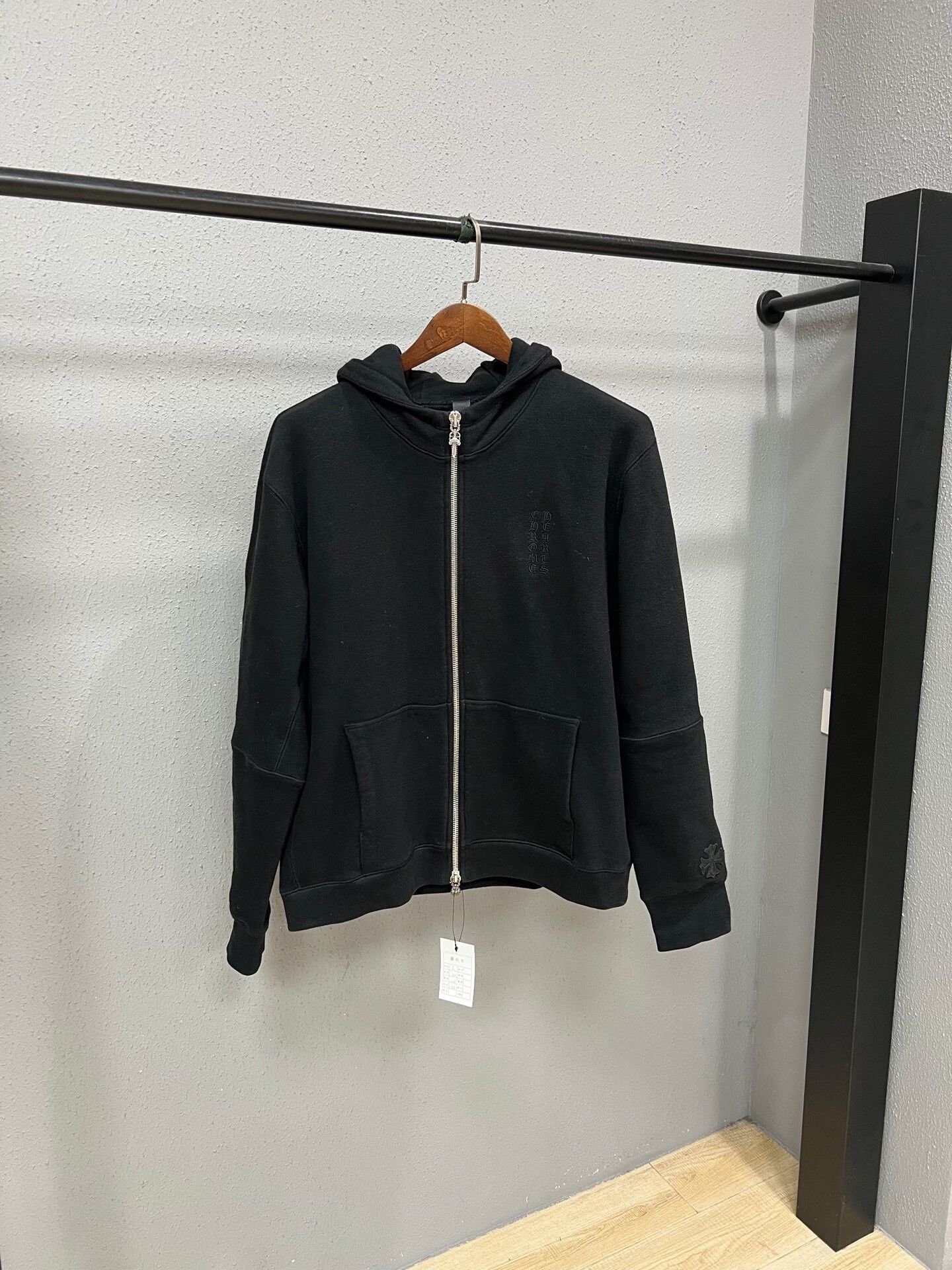 Chrome Hearts Chrome Hearts Sanskrit Patch Zip-Up Hoodie Size US L / EU 52-54 / 3 - 1 Thumbnail