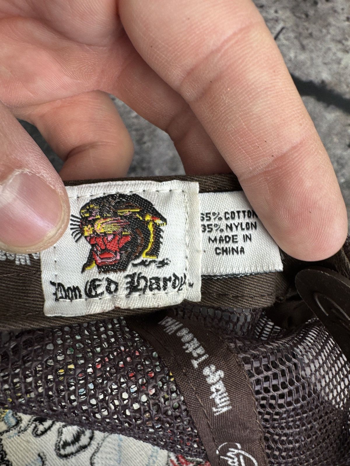 Ed Hardy Ed Hardy “Sugar Skull” Men’s Cap Size ONE SIZE - 10 Thumbnail