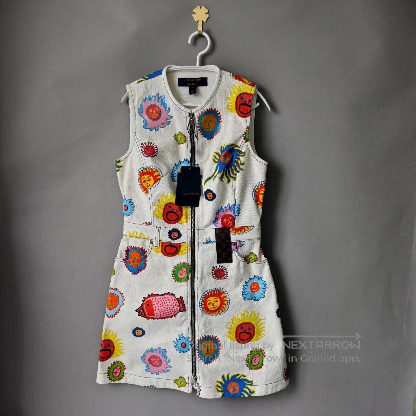 Louis Vuitton Louis Vuitton Denim Dress (Bailu Style). Size S / US 4 / IT 40 - 1 Thumbnail