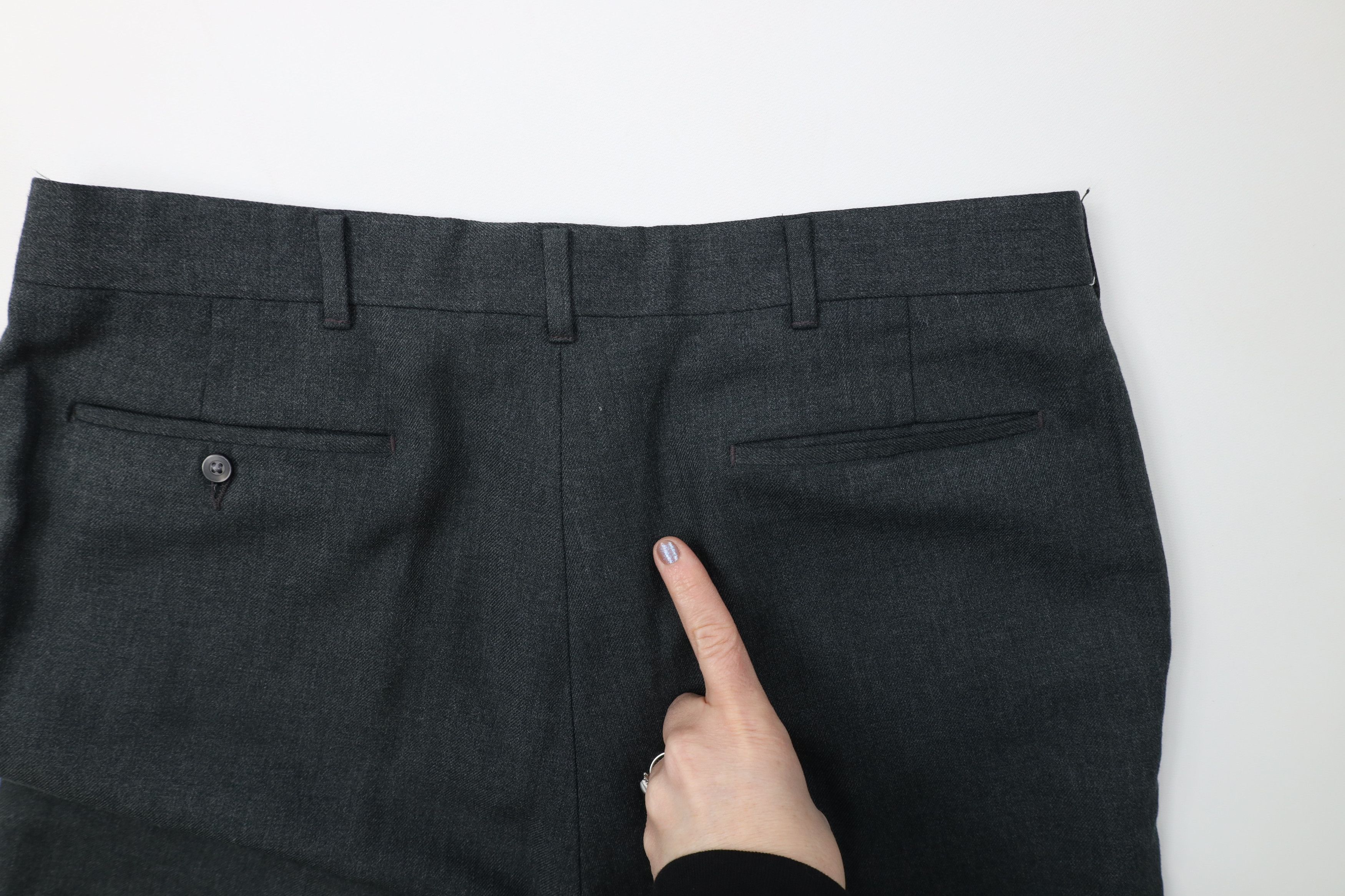 Vintage Vintage 70s Streetwear Gabardine Knit Wide Leg Chino Pants Size US 36 / EU 52 - 13 Thumbnail