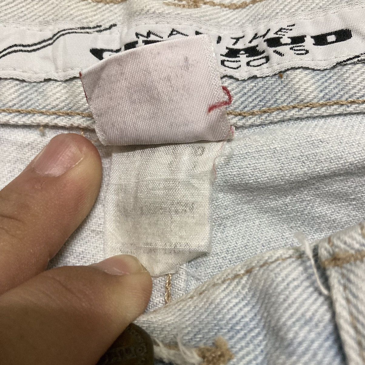 Marithe + Francois Girbaud × Vintage Dirty Vintage Girbaud The Stone Wash Denim Size US 30 / EU 46 - 18 Thumbnail