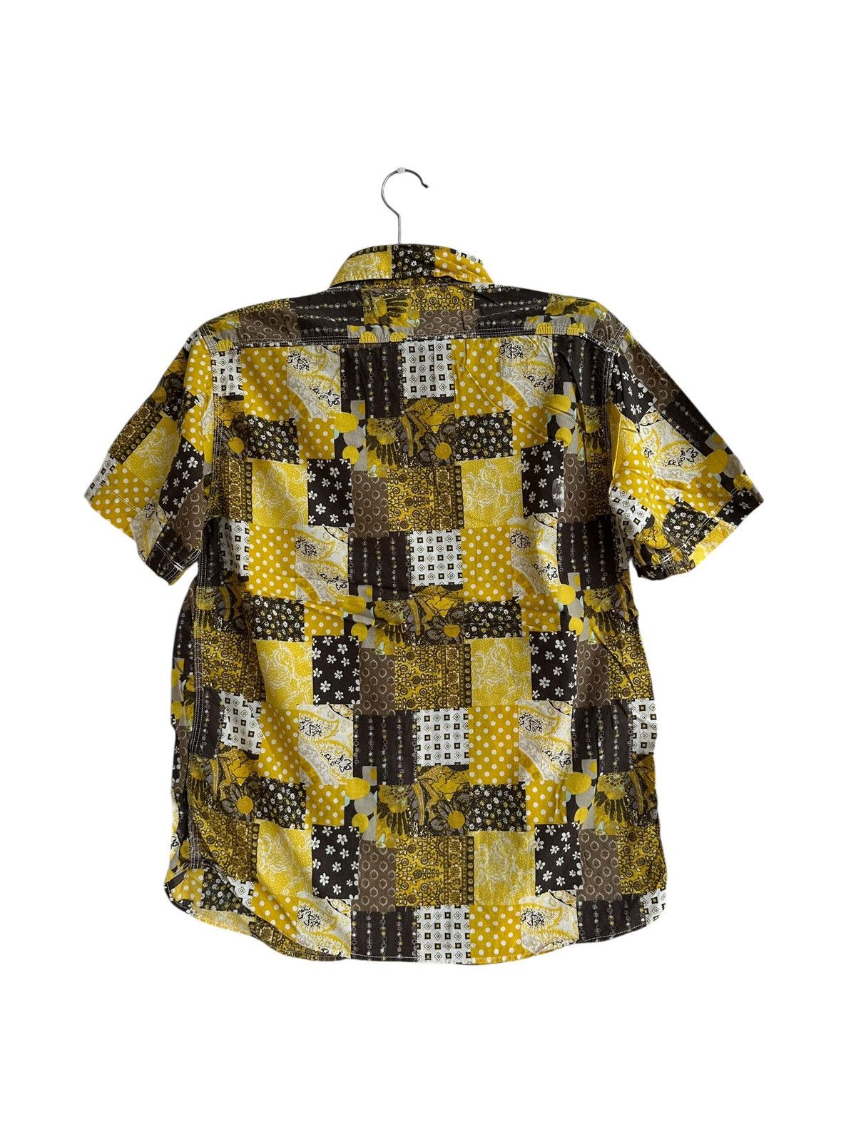 KATO Kato Japan Patchwork Style Shirt Size US M / EU 48-50 / 2 - 2 Thumbnail
