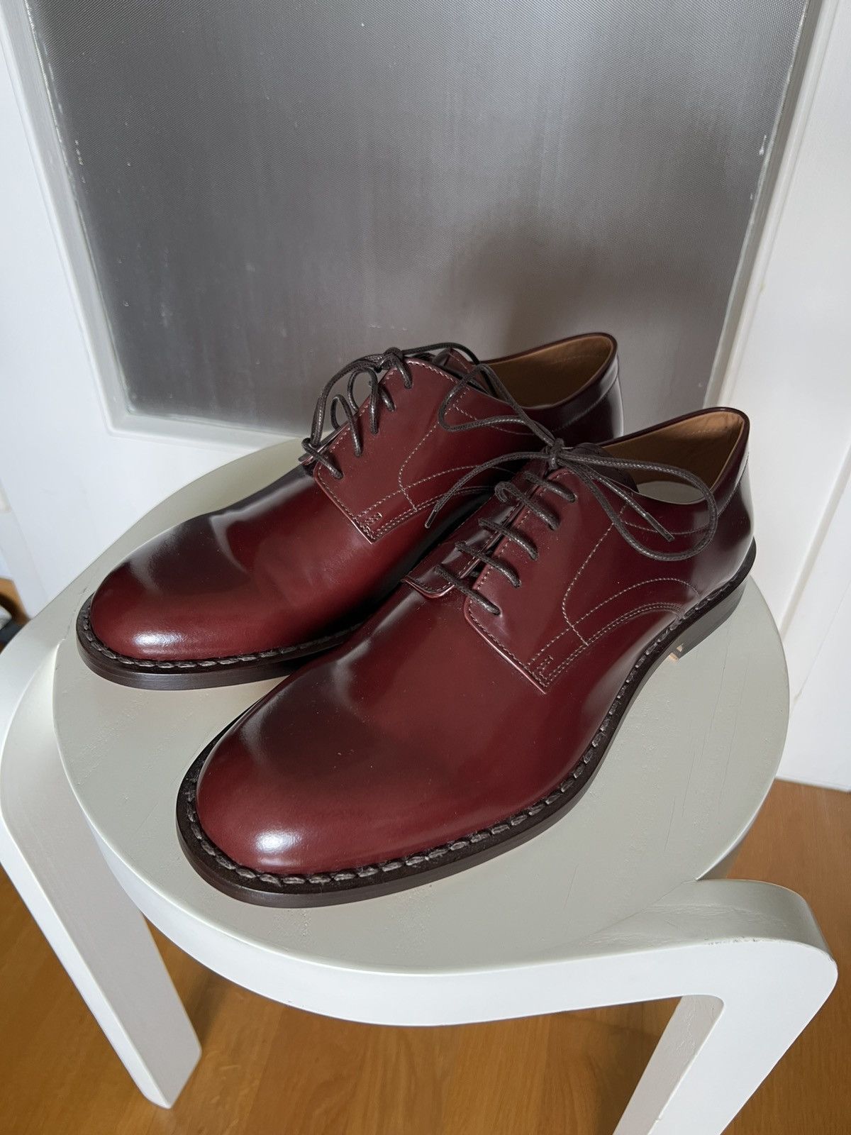 Maison Margiela Maison Margiela Formal Leather Shoes Size EU40 / US 7 Size US 7 / EU 40 - 1 Thumbnail