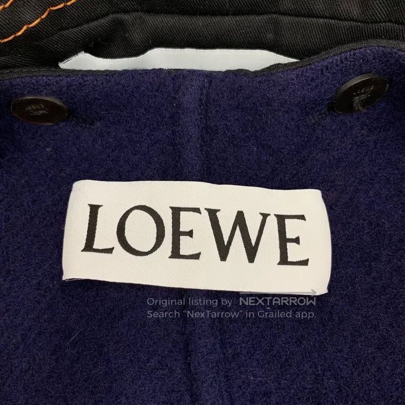 Loewe Loewe Multicolor Fringe Cotton Collared Long Sleeve Belted Size XS / US 0-2 / IT 36-38 - 6 Thumbnail