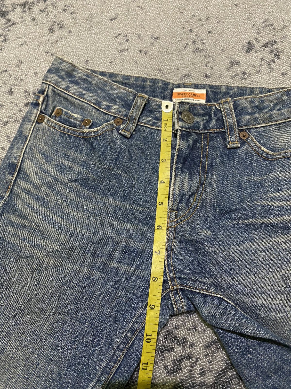 Hysteric Glamour Y2k Sweet camel ifsixwasnine bootcut Jeans Size US 29 - 12 Thumbnail