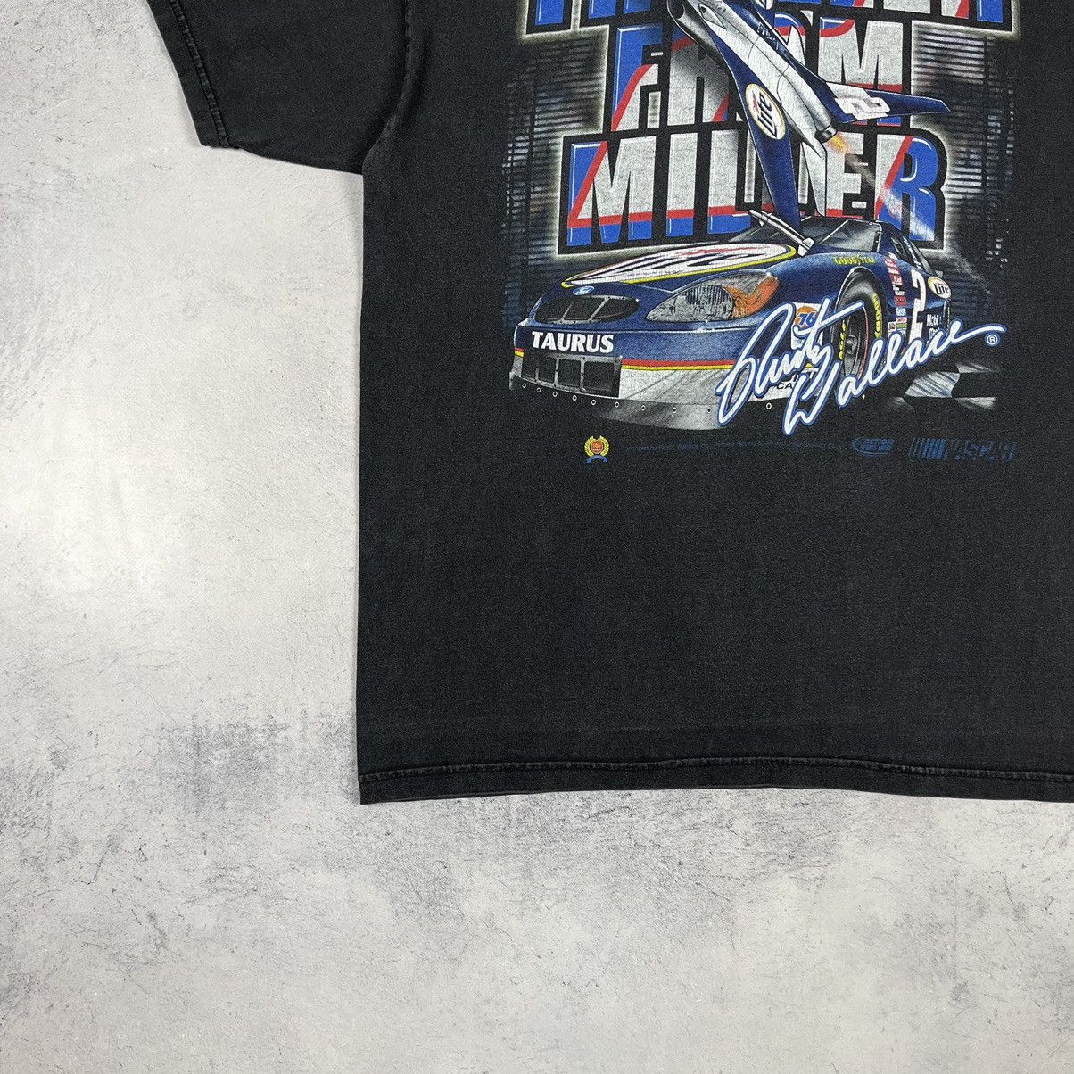 NASCAR Vintage Rusty Wallace Nascar racing AOP T Shirt 90’s Size US M / EU 48-50 / 2 - 16 Thumbnail