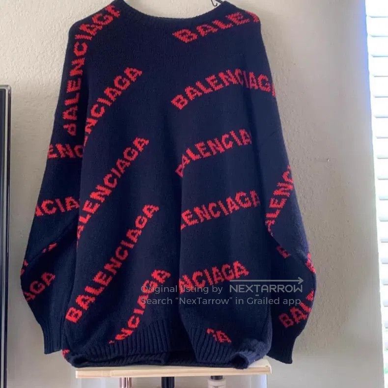 Balenciaga Balenciaga sweater Size US S / EU 44-46 / 1 - 1 Thumbnail