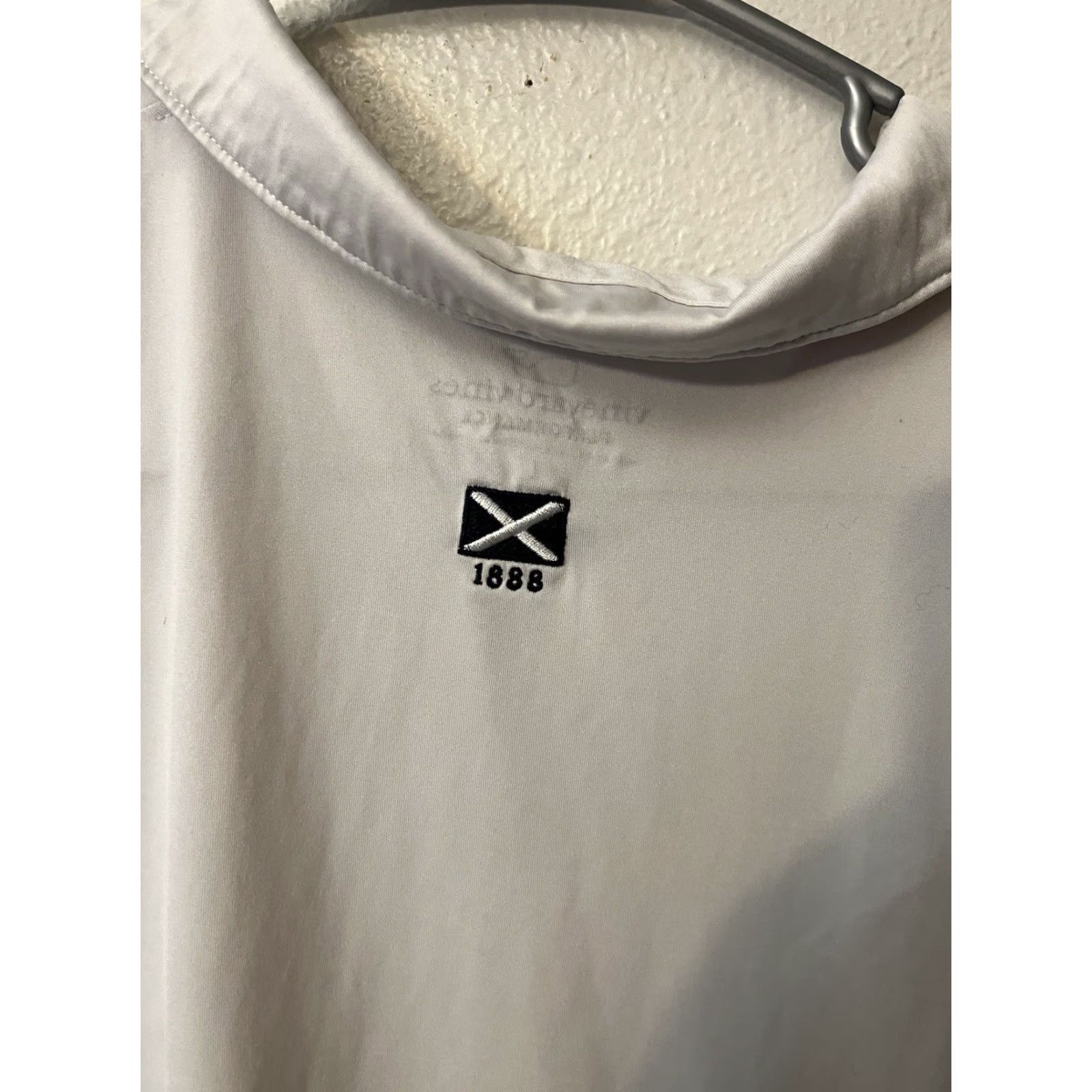 Vineyard Vines Vineyard Vines White Performance Sleeveless Polo Shirt Large EmbroOder Mens Size US L / EU 52-54 / 3 - 6 Thumbnail
