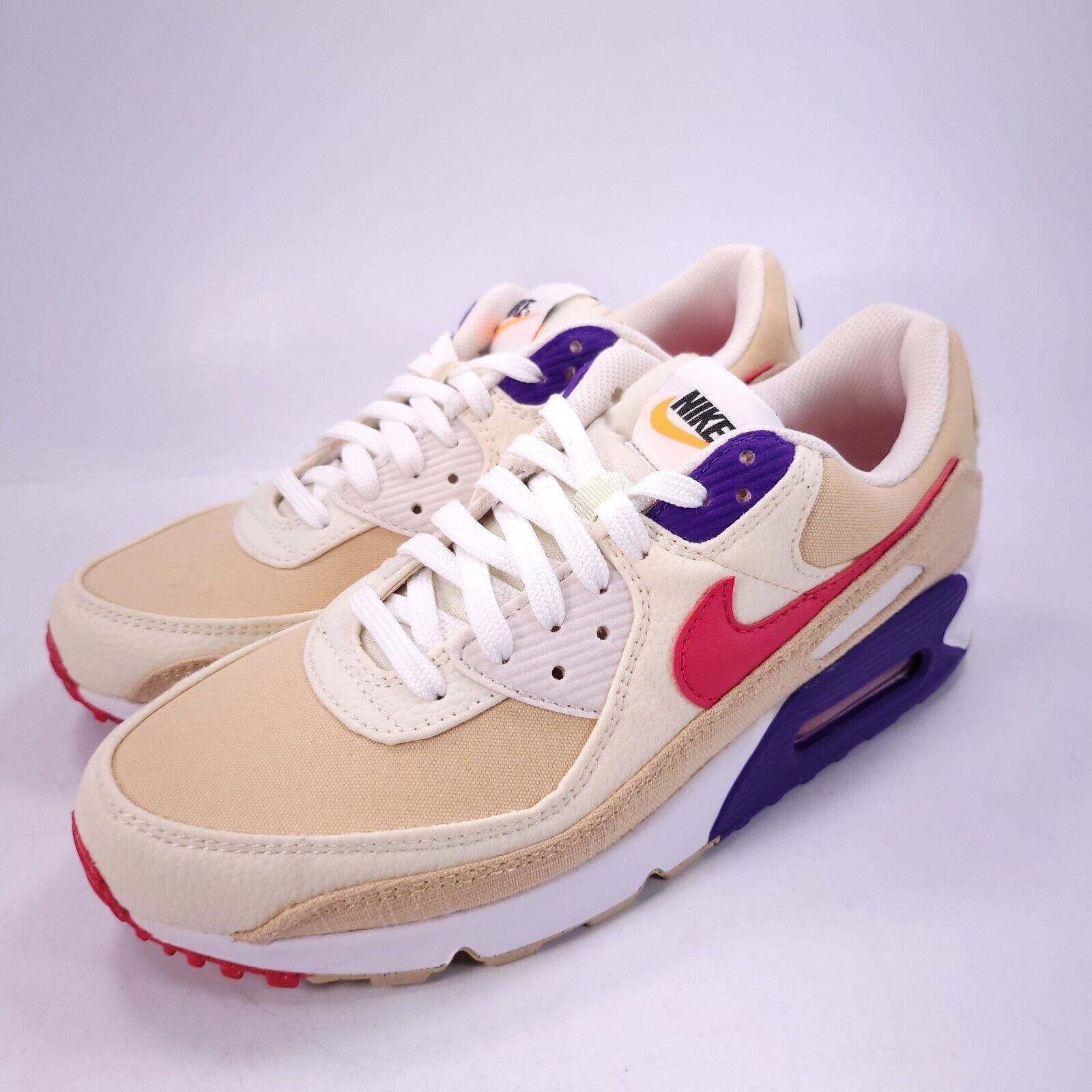 image of Nike Air Max 90 Se Athletic Shoe Men Size 8 Dm8171-200 Beige in Tan