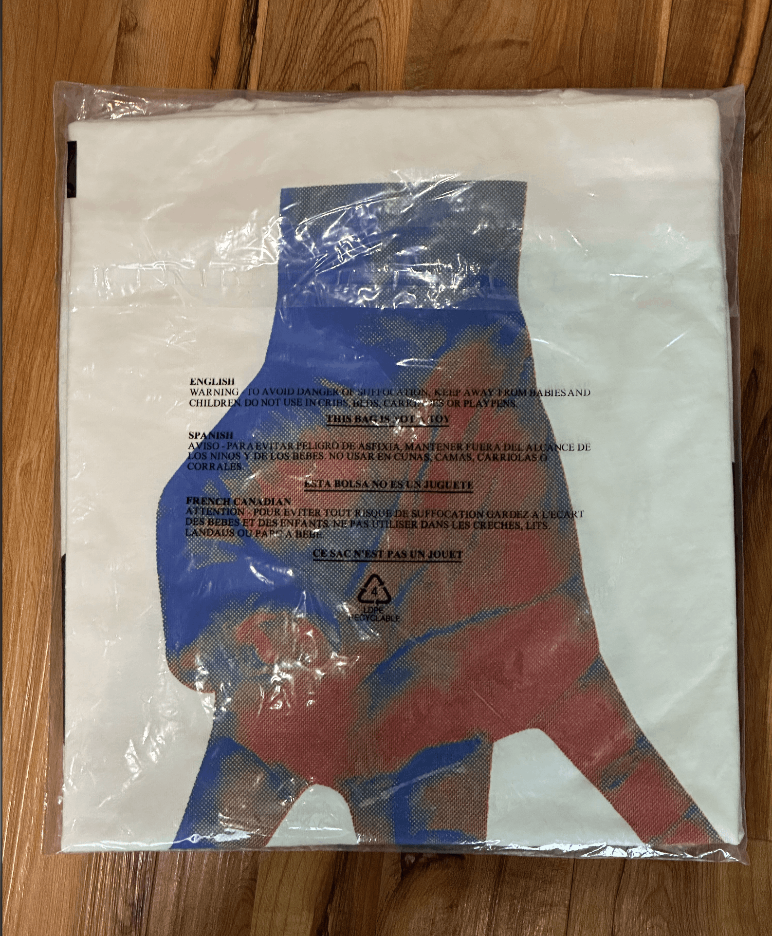Homme + Femme La Men's Twisted Fingers T Shirt With Infrared Size US L / EU 52-54 / 3 - 3 Thumbnail