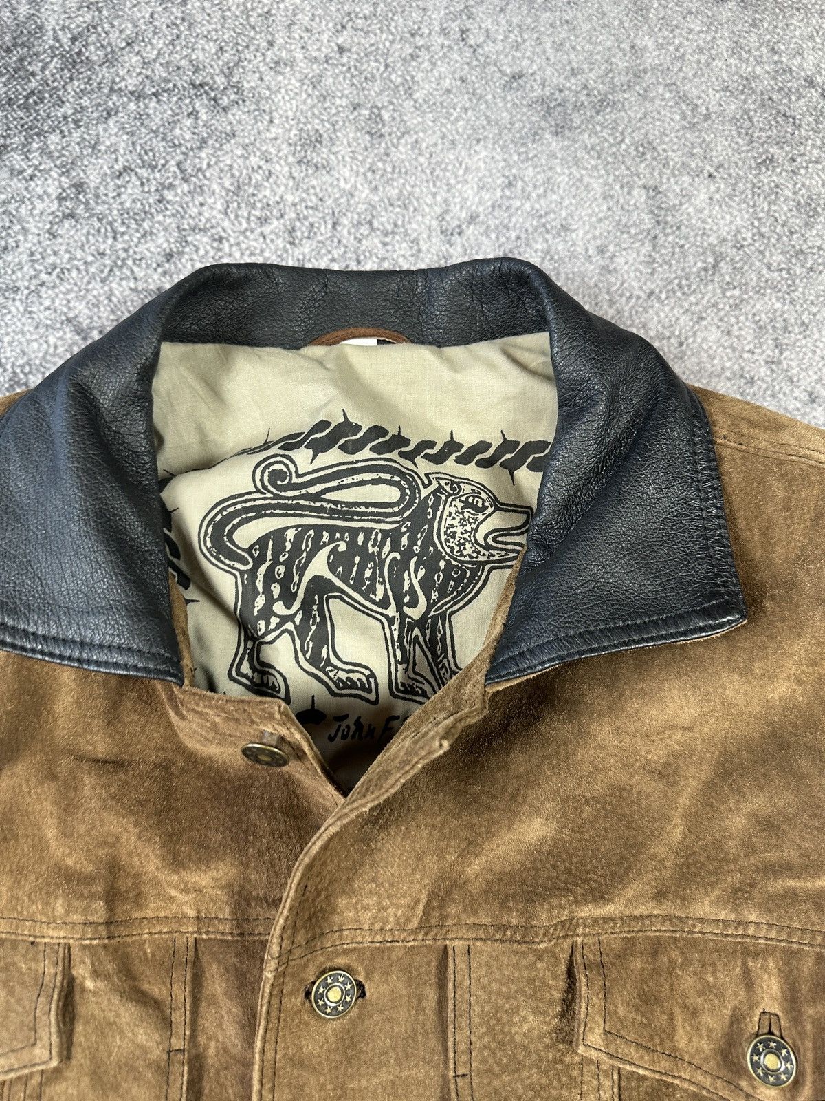 Vintage Y2K Vintage Leather Jacket Streetwear Rare Style USA 90s M Size US M / EU 48-50 / 2 - 3 Thumbnail