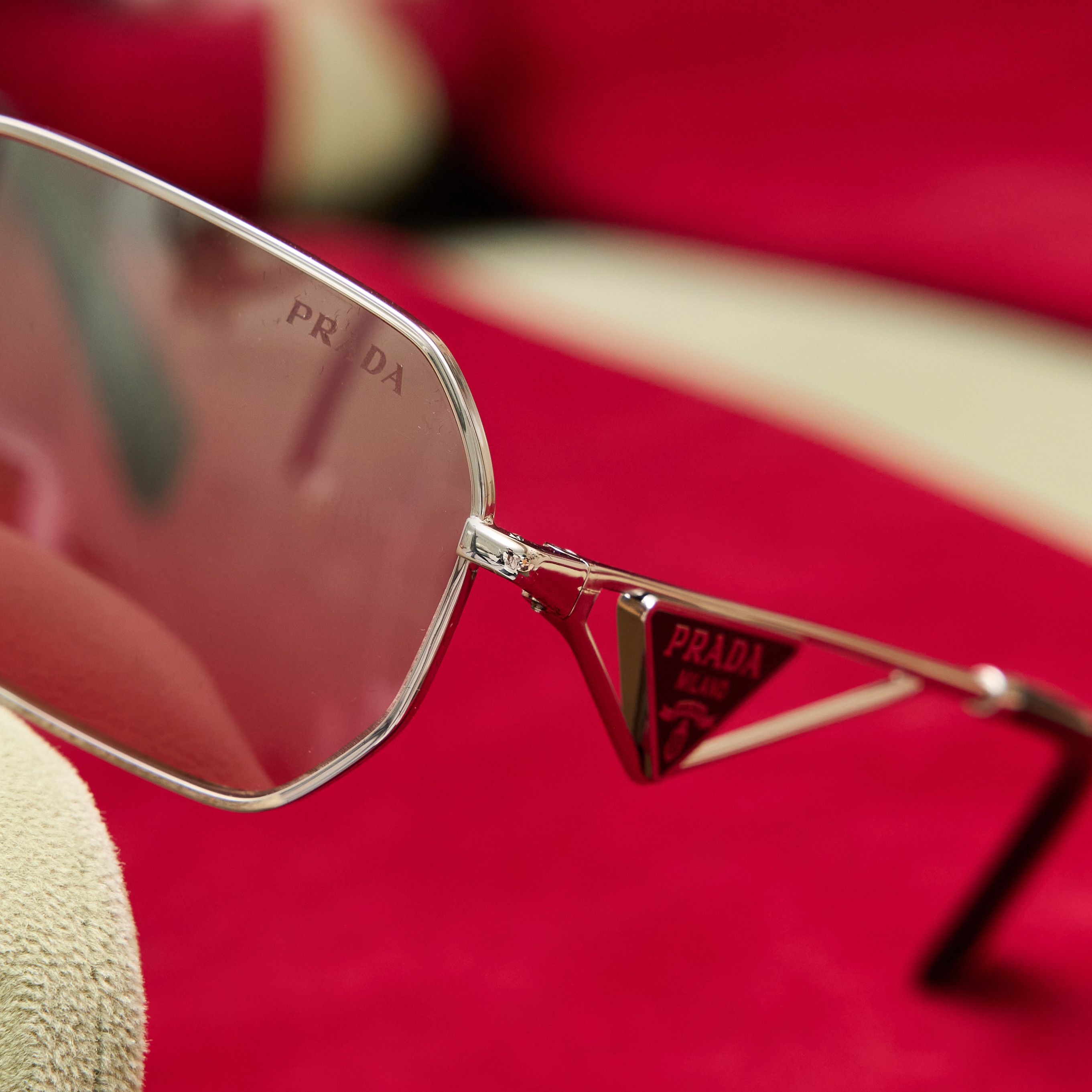 Prada PRADA OPR A51S 1BC8J1 Sunglasses Size ONE SIZE - 2 Thumbnail