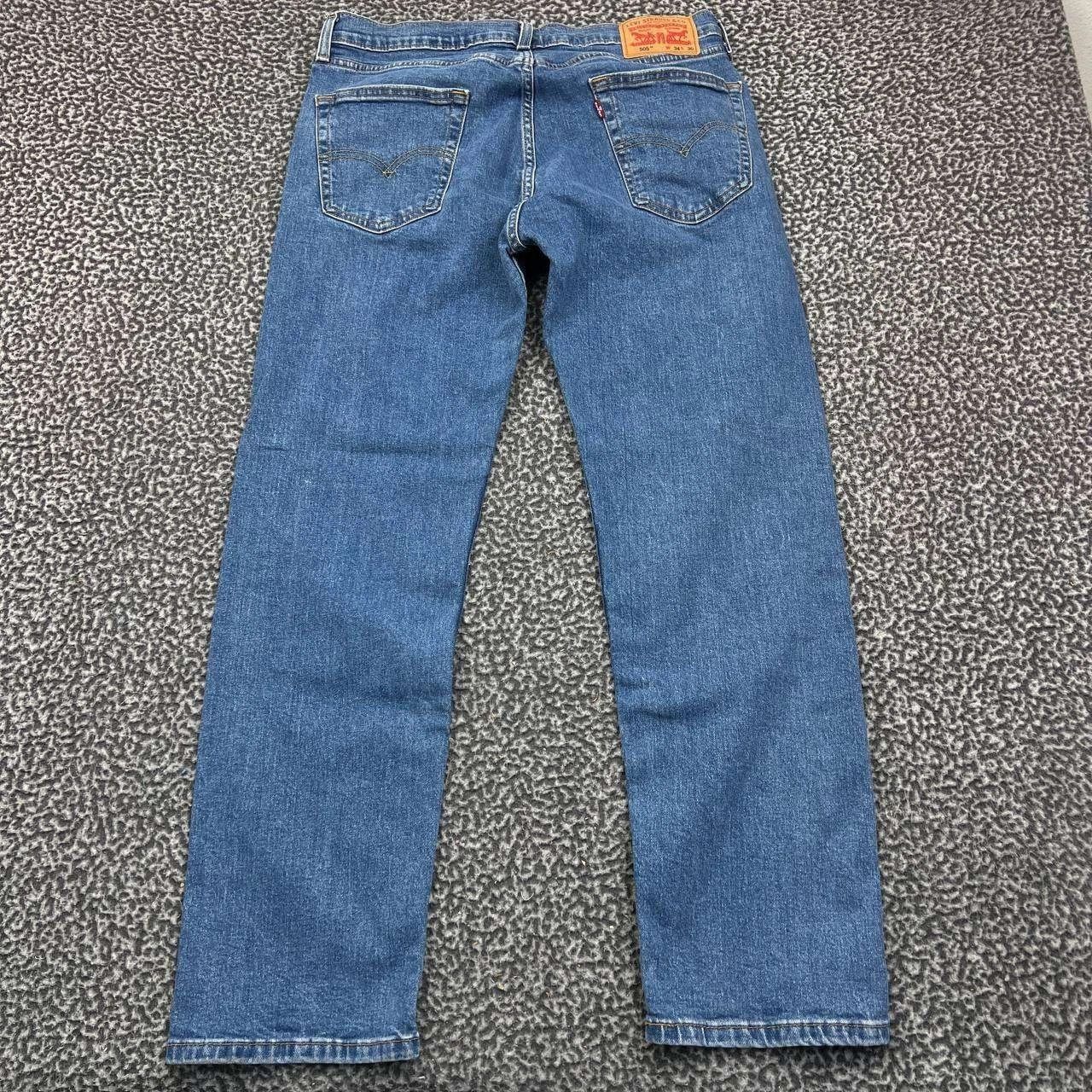 Levi's Levis 501 Jeans Men 34x30 Straight Fit Denim Pants Pocket Size US 34 / EU 50 - 2 Thumbnail