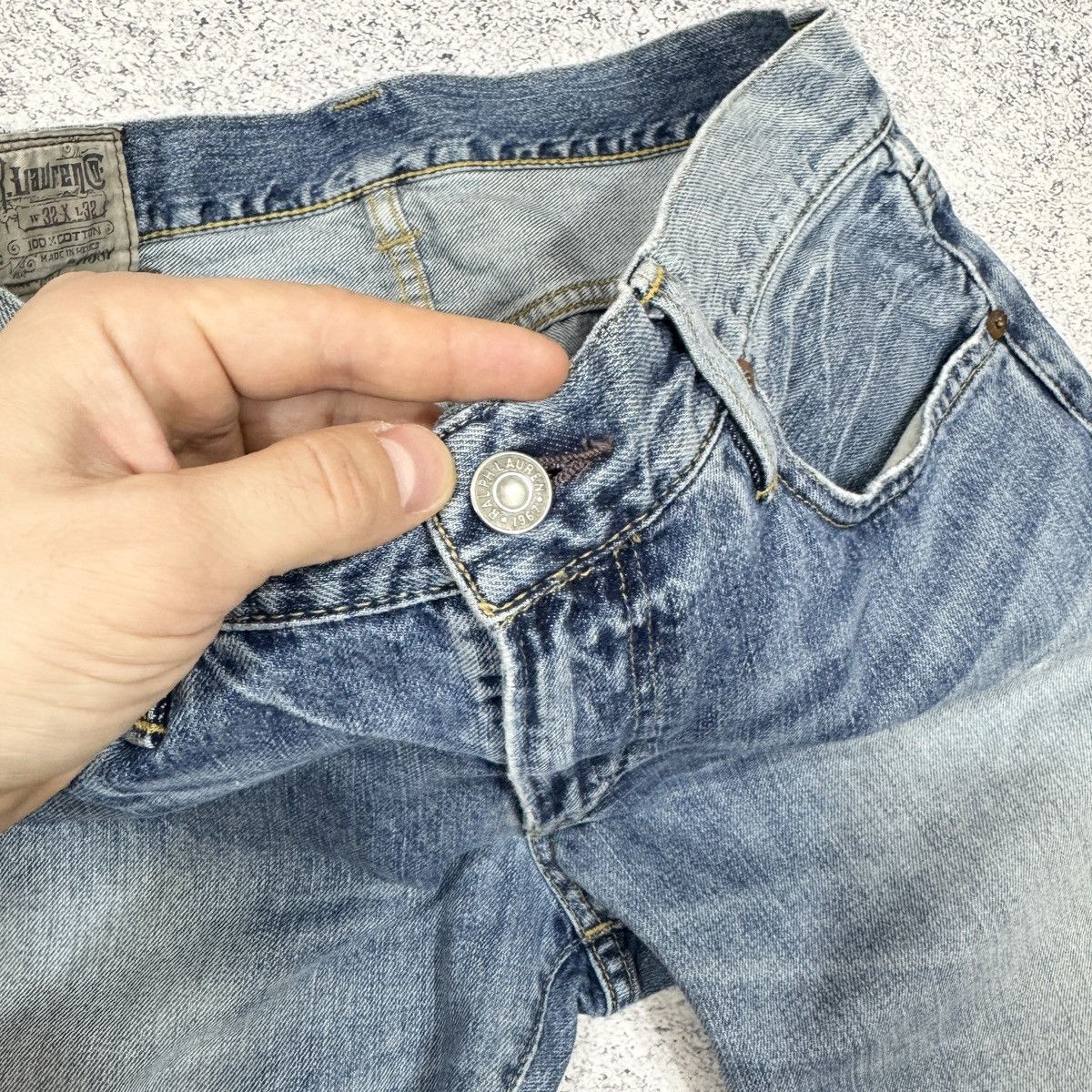 Designer × Polo Ralph Lauren Polo Ralph Lauren Mens Jeans 32/32 Size US 32 / EU 48 - 7 Thumbnail