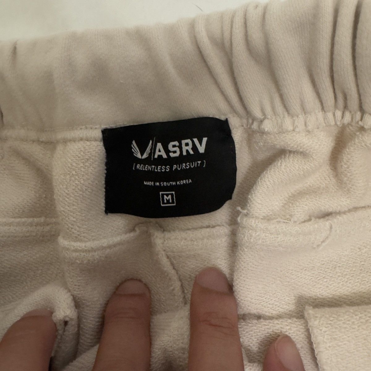 ASRV ASRV DSG 0655 Tech TerryOversized Sweats beige Med SOLD OUT Size US 30 / EU 46 - 4 Thumbnail