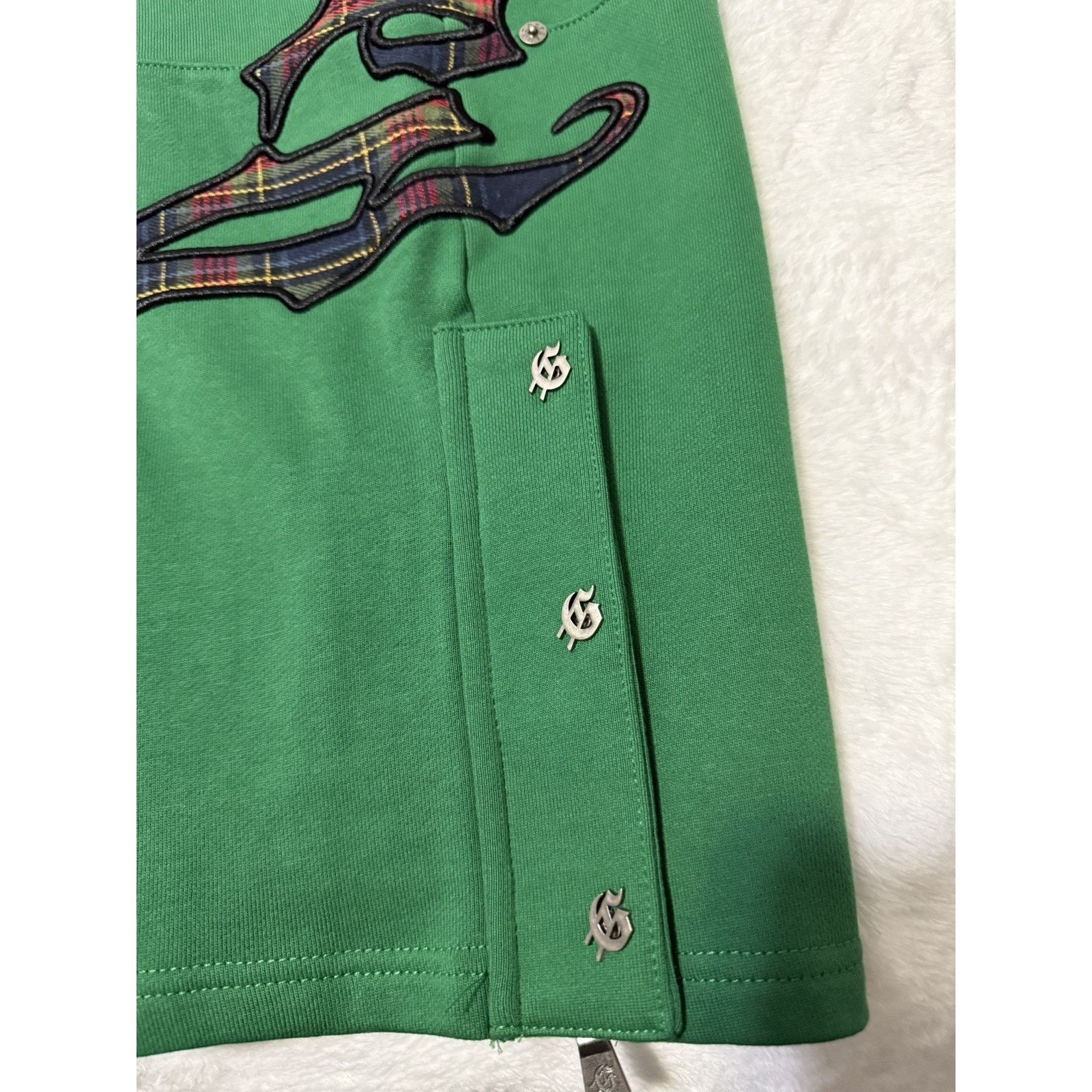 Godspeed GODSPEED OG Logo Sweatpants Green Plaid Size Small Authentic Size US 29 - 5 Thumbnail