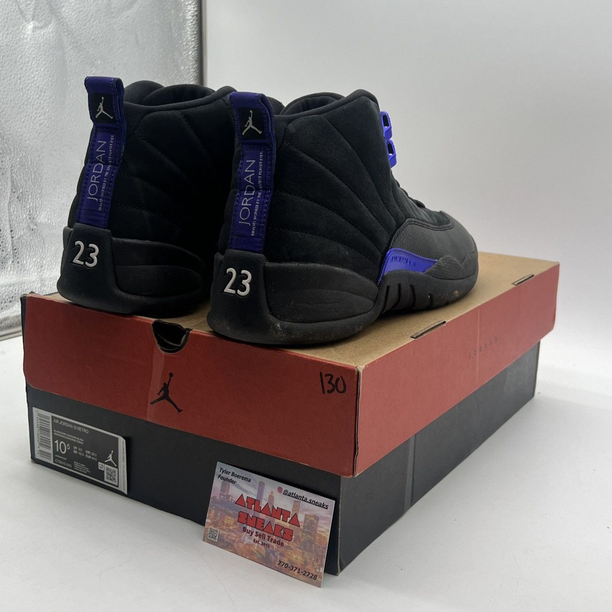 Jordan Brand Air Jordan 12 dark concord Size US 10.5 / EU 43-44 - 5 Thumbnail