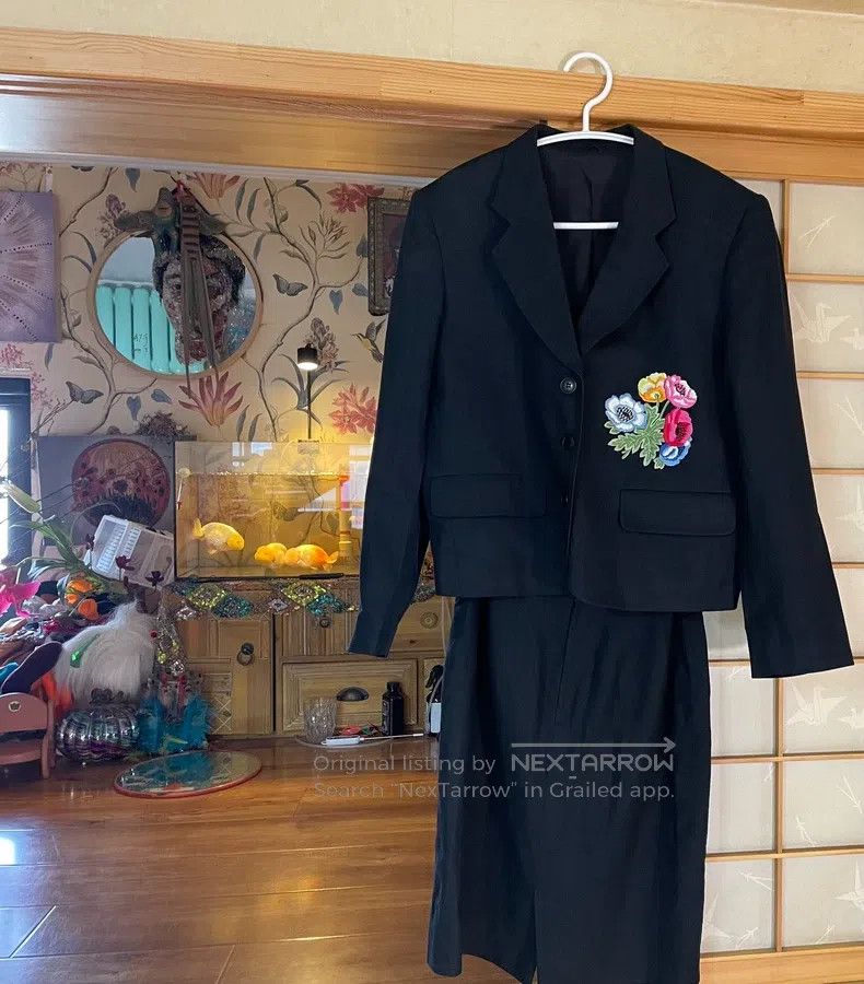 Kenzo Kenzo Linen Suit Set Size M / US 6-8 / IT 42-44 - 1 Thumbnail
