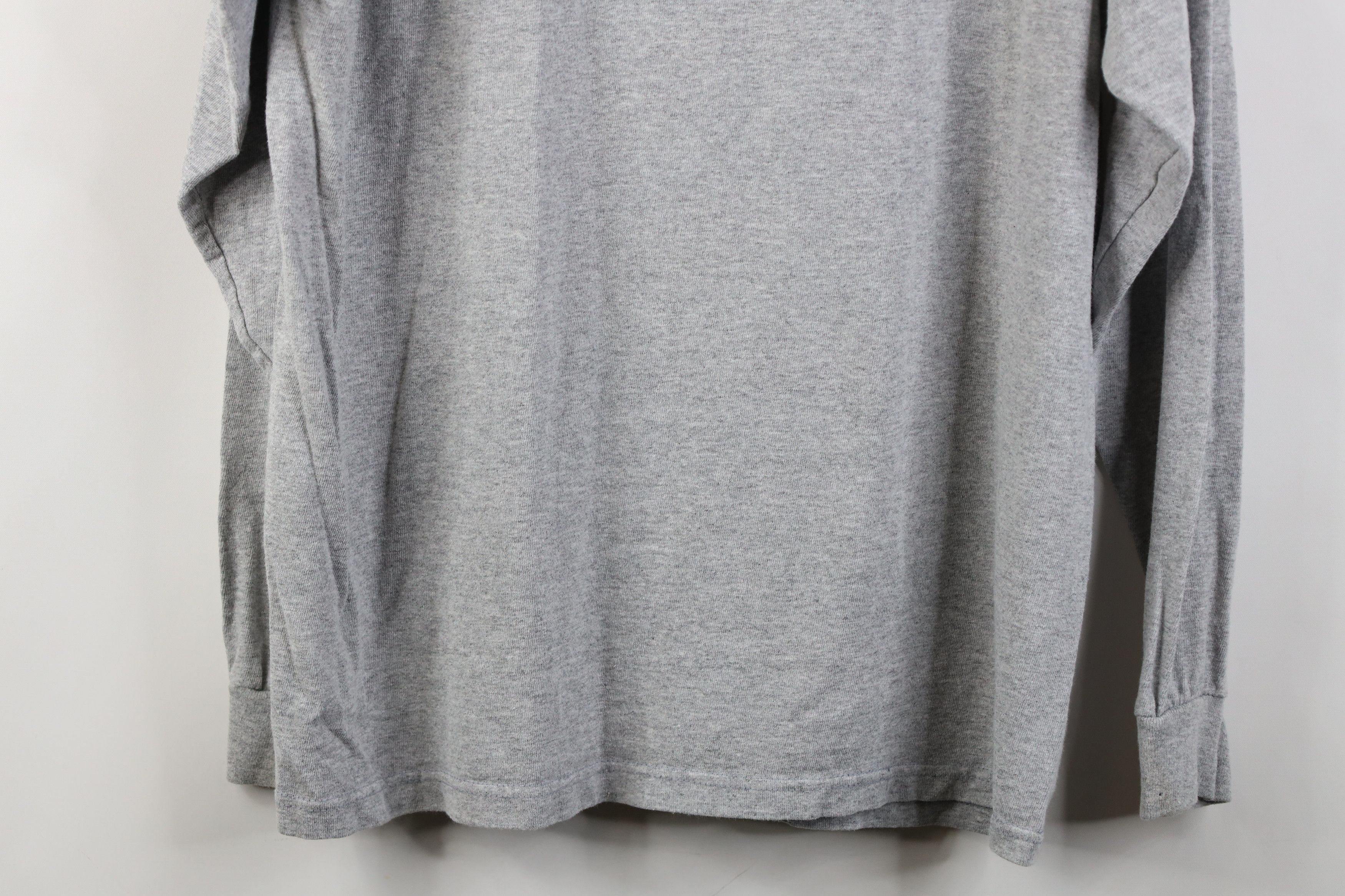 Vintage Vintage 90s Y2K Las Vegas Long Sleeve T-Shirt Heather Gray Size US M / EU 48-50 / 2 - 13 Thumbnail