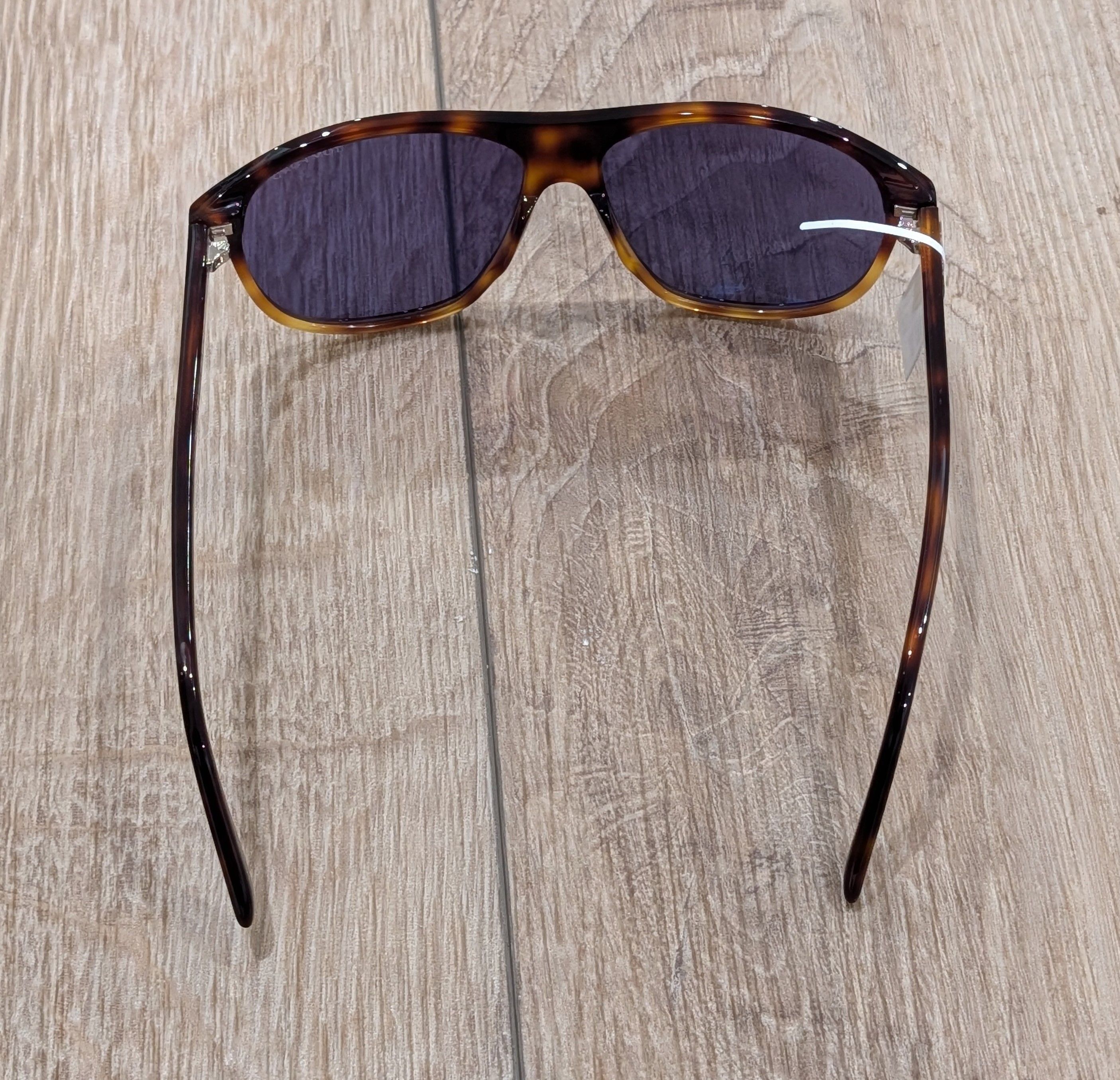 Tom Ford TOM FORD Prescott 60mm Square Sunglasses Blonde Havana/Blue Size ONE SIZE - 4 Thumbnail