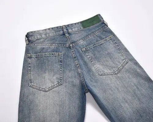 VIBE Vintage washed loose dirty dyed patchwork ripped jeans Size US 32 / EU 48 - 5 Thumbnail