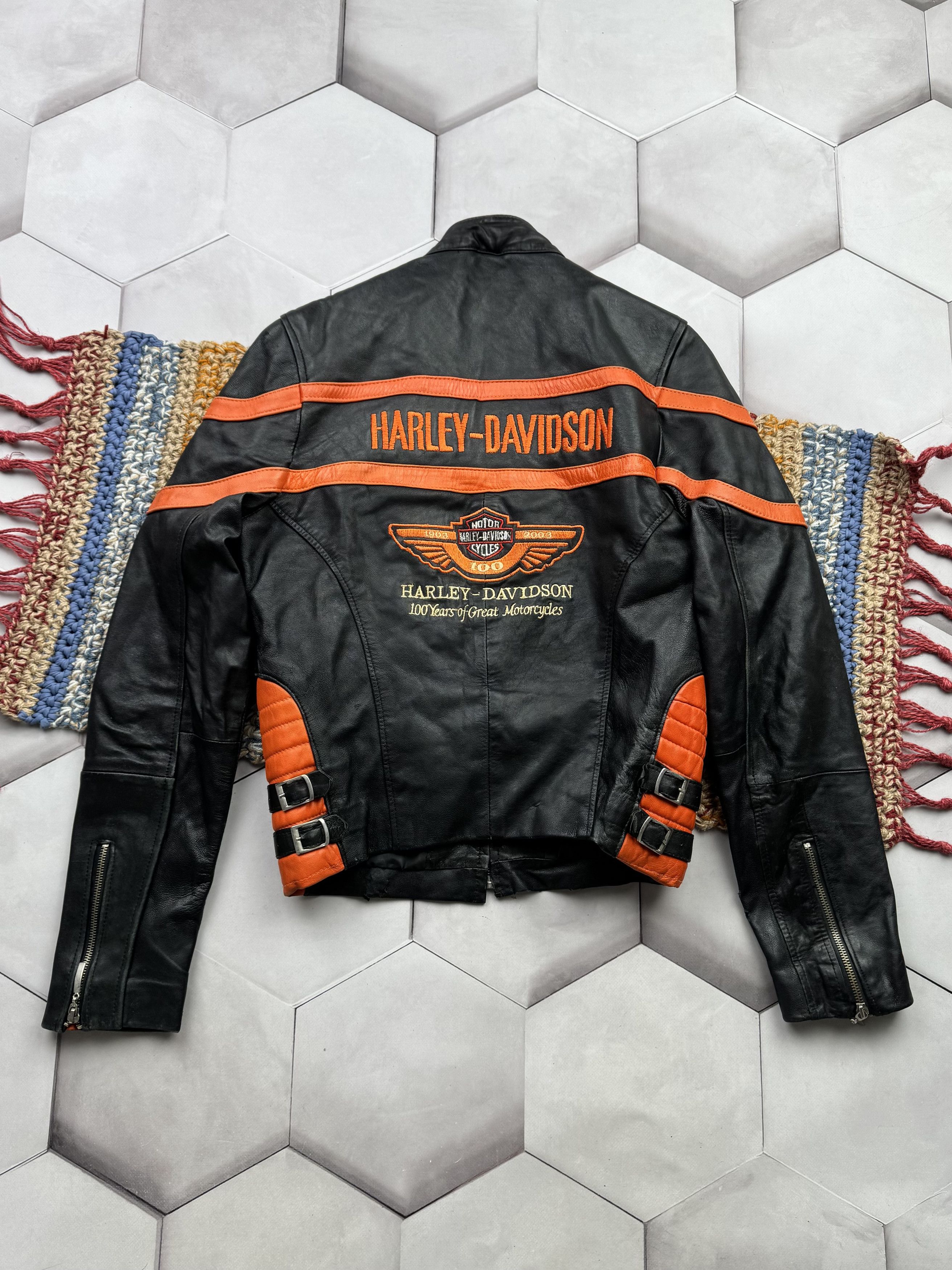 Vintage Vintage Racing Moto Jacket (E4) Size M / US 6-8 / IT 42-44 - 13 Thumbnail