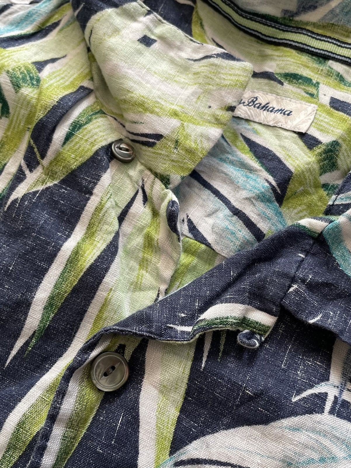 Tommy Bahama Tommy Bahama Linen Aloha Hawaiian Shirt Unworn Size US L / EU 52-54 / 3 - 6 Thumbnail