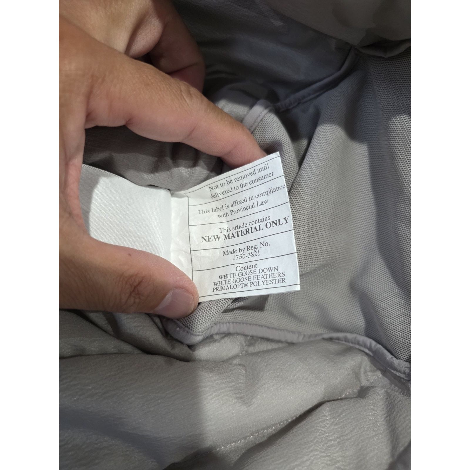 Lululemon New with tags! Lululemon Gray puffer down vest women sz 2 Size XS / US 0-2 / IT 36-38 - 6 Thumbnail